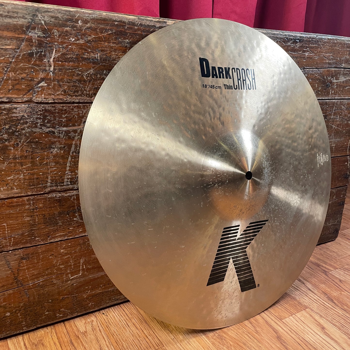 18" Zildjian K Dark Thin Cymbal Crash 1278g K0904 *Video Demo*