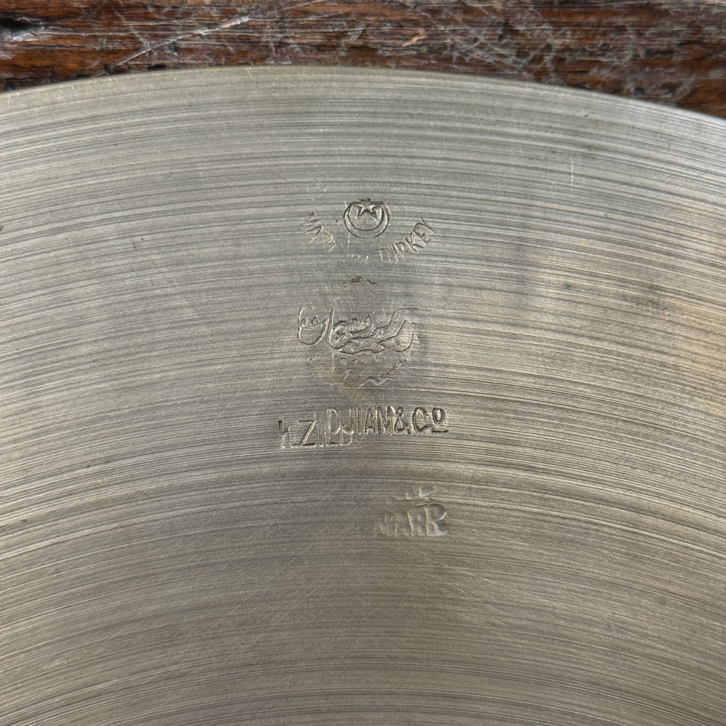 13" K Zildjian Istanbul Old Stamp IIa 1945-49 "G" Gretsch Cymbal 498g *Video Demo*