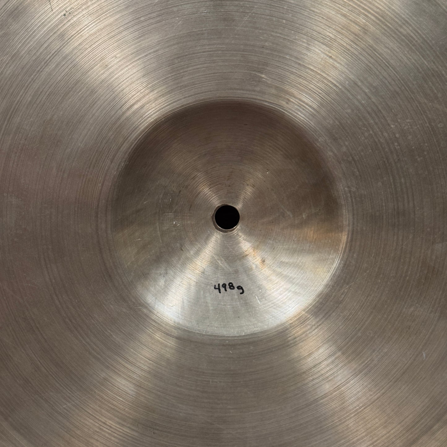 13" K Zildjian Istanbul Old Stamp IIa 1945-49 "G" Gretsch Cymbal 498g *Video Demo*