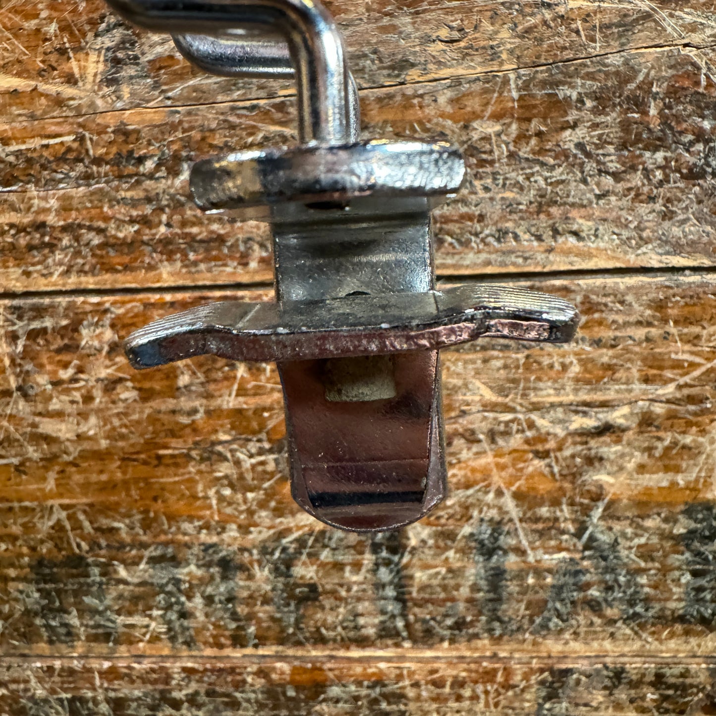 1960s Ludwig Wood Block Holder No. 773 Chrome Script Logo