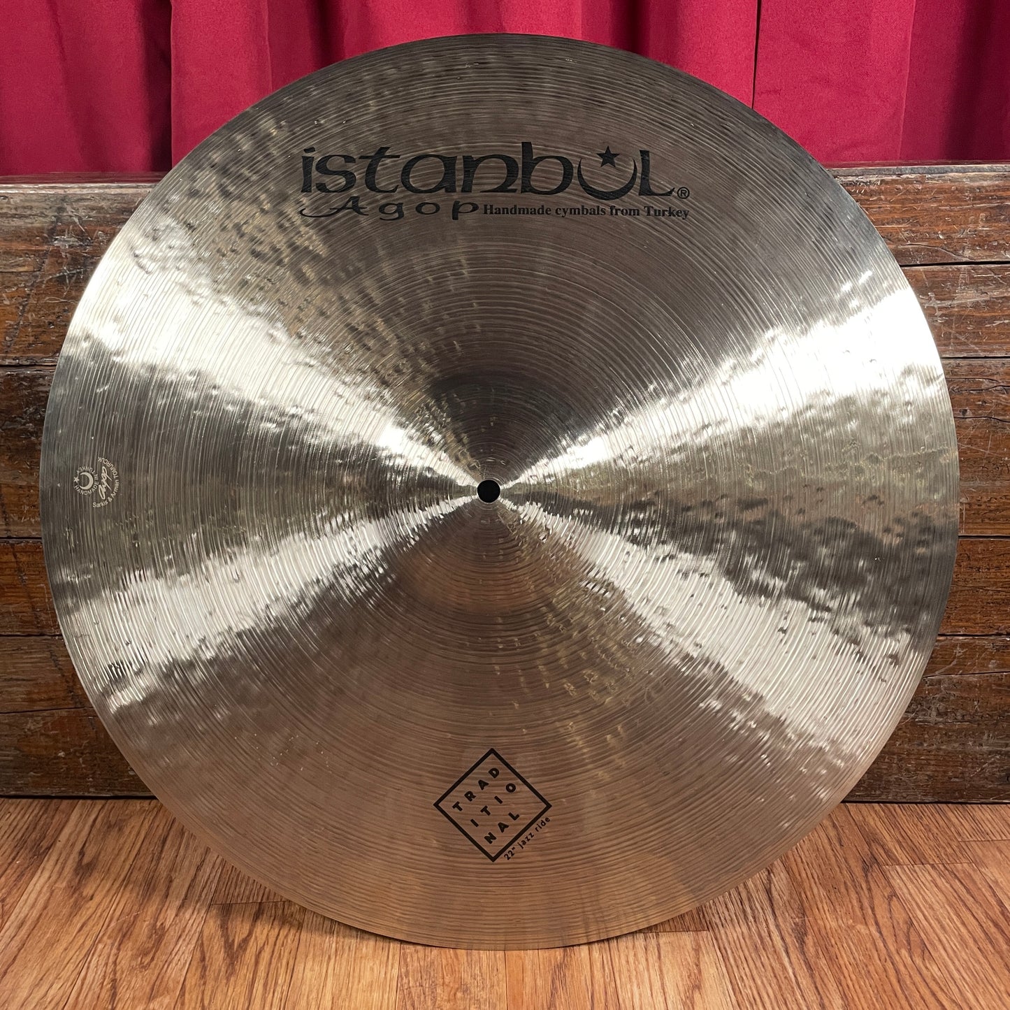 22" Istanbul Agop Traditional Jazz Ride Cymbal 2316g *Video Demo*