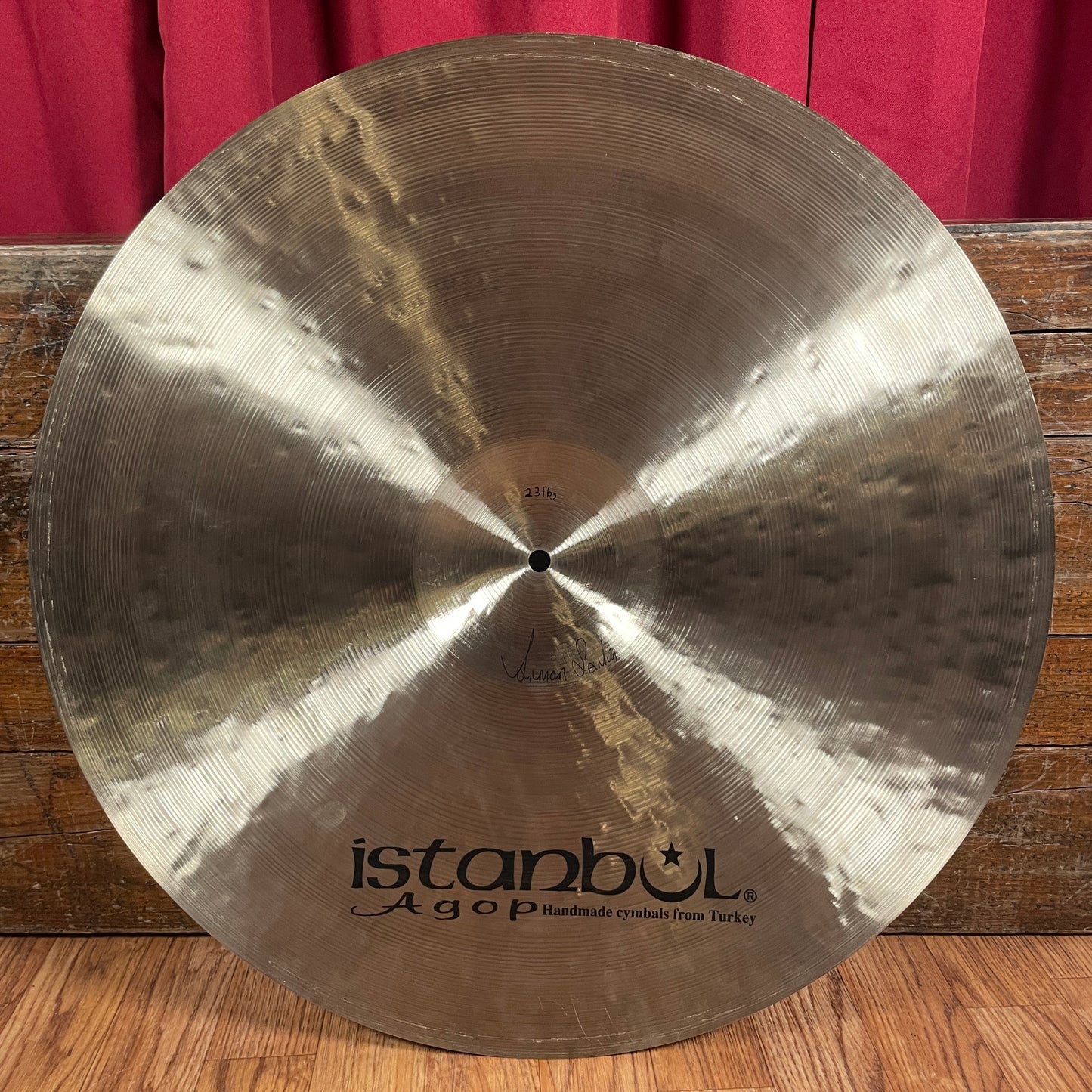 22" Istanbul Agop Traditional Jazz Ride Cymbal 2316g *Video Demo*