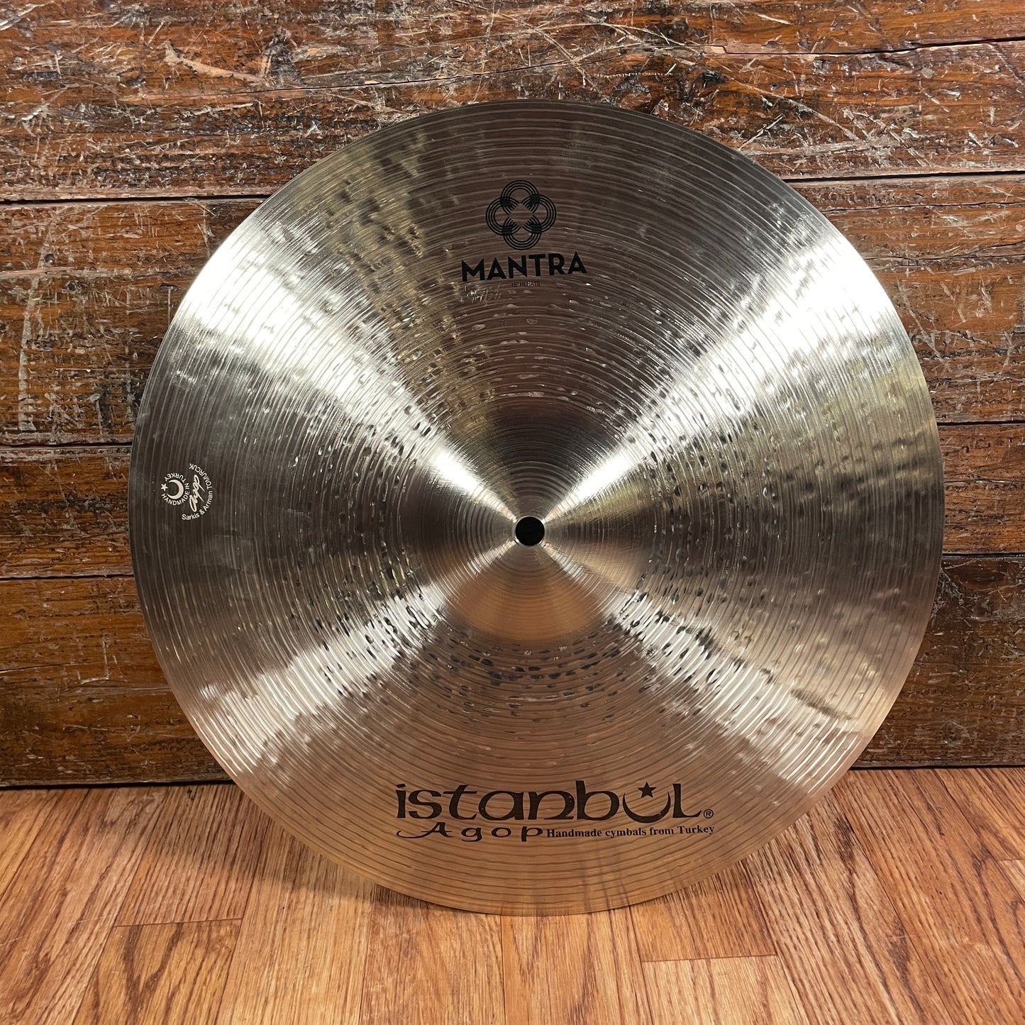 15" Istanbul Agop Mantra Cindy Blackman Santana Hi-Hat Cymbal Pair 930g/1122g *Video Demo*