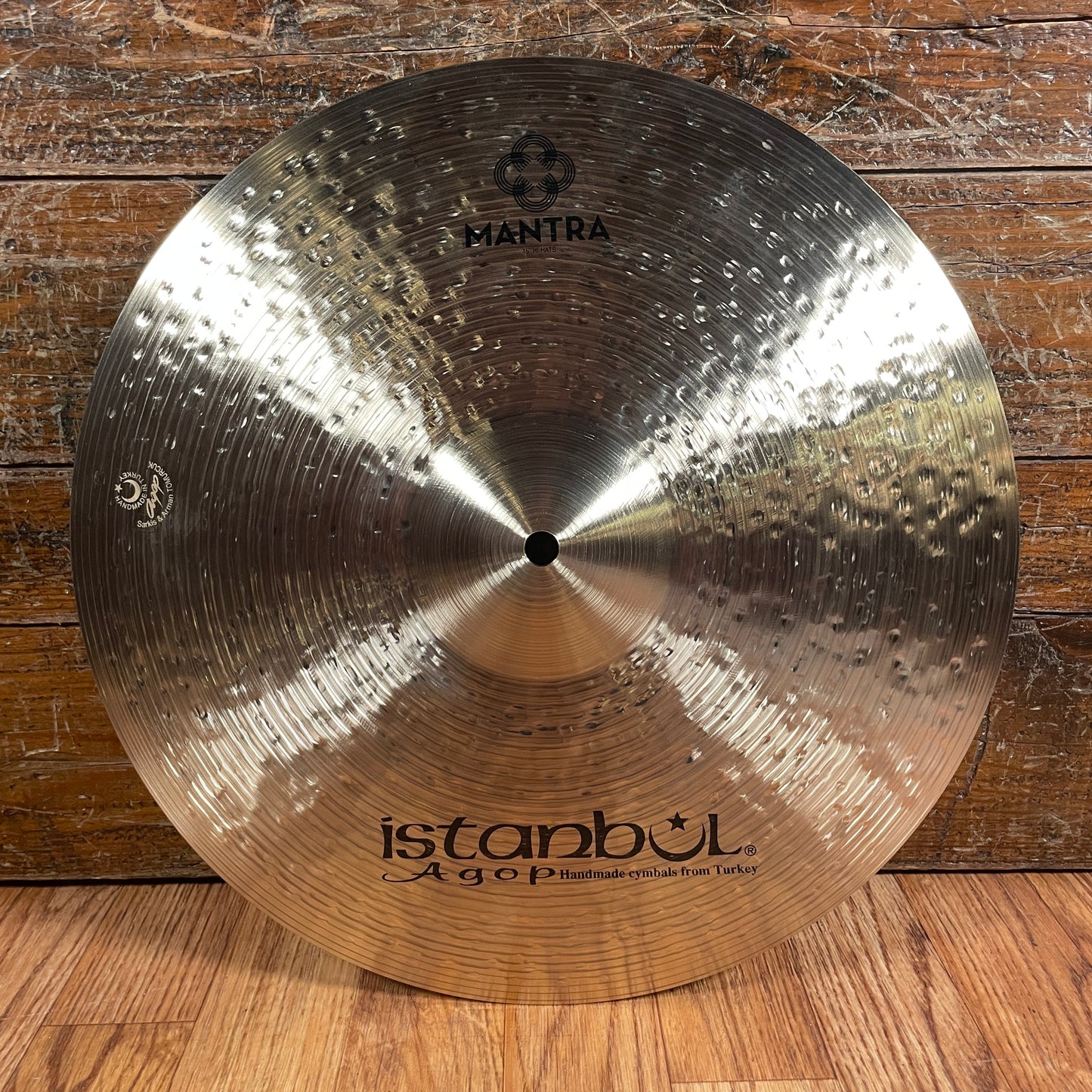 15" Istanbul Agop Mantra Cindy Blackman Santana Hi-Hat Cymbal Pair 930g/1122g *Video Demo*