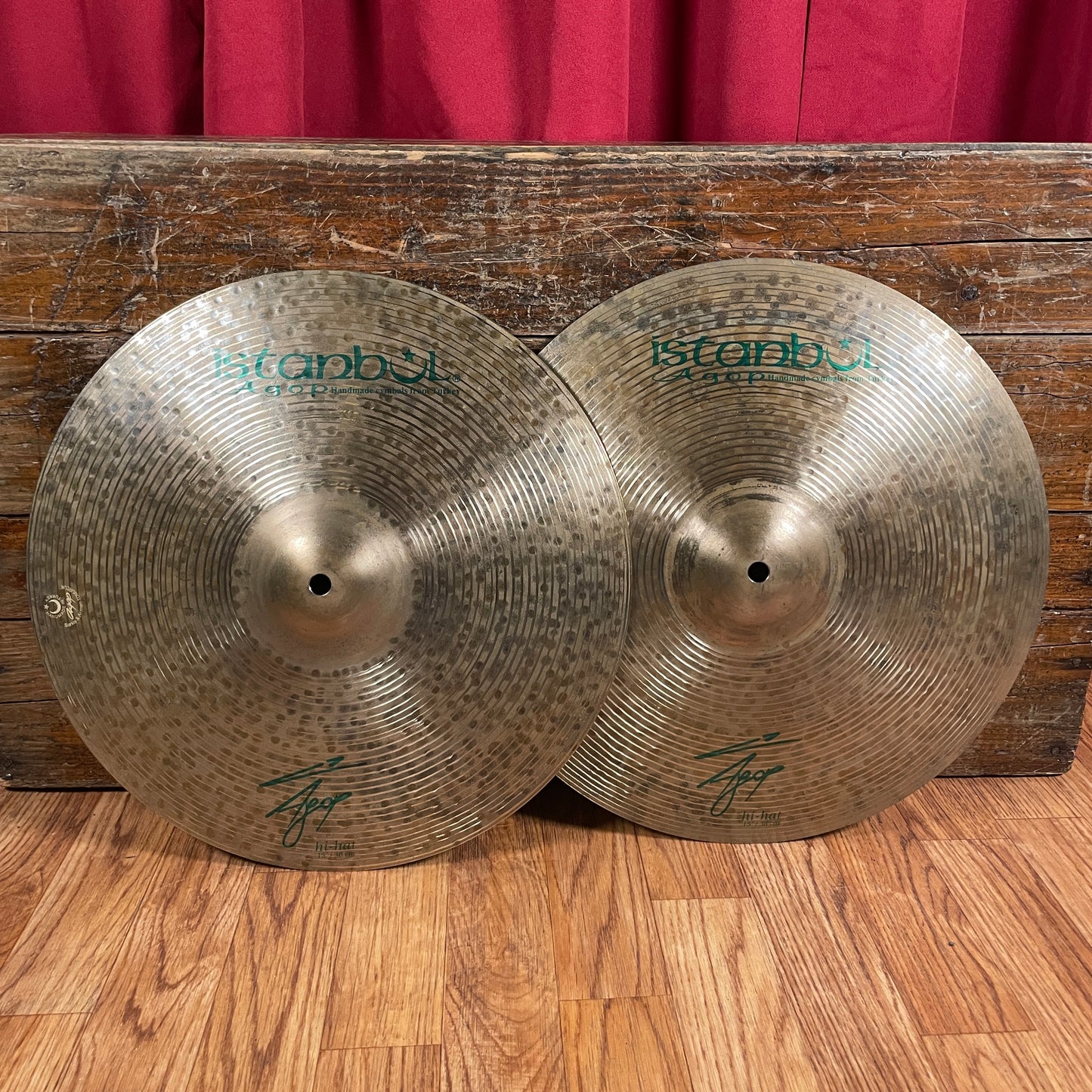 15" Istanbul Agop Signature Hi-Hat Cymbal Pair 996g/1174g *Video Demo*