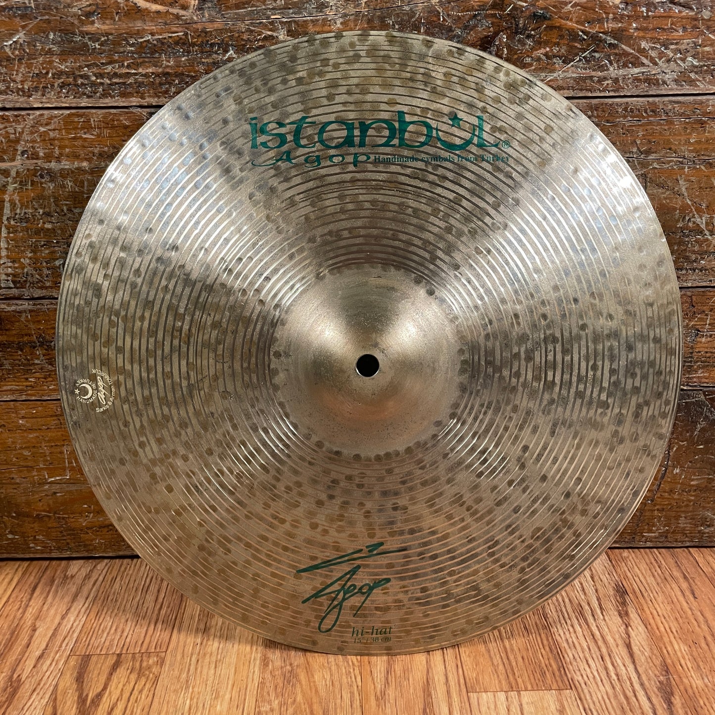 15" Istanbul Agop Signature Hi-Hat Cymbal Pair 996g/1174g *Video Demo*