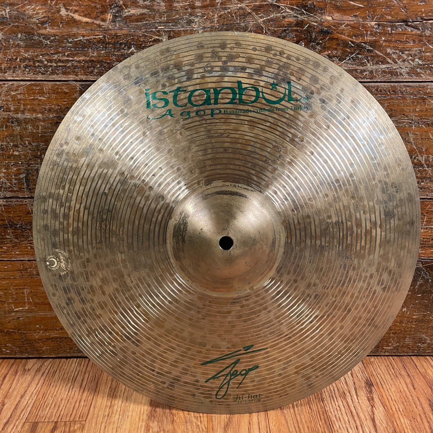 15" Istanbul Agop Signature Hi-Hat Cymbal Pair 996g/1174g *Video Demo*