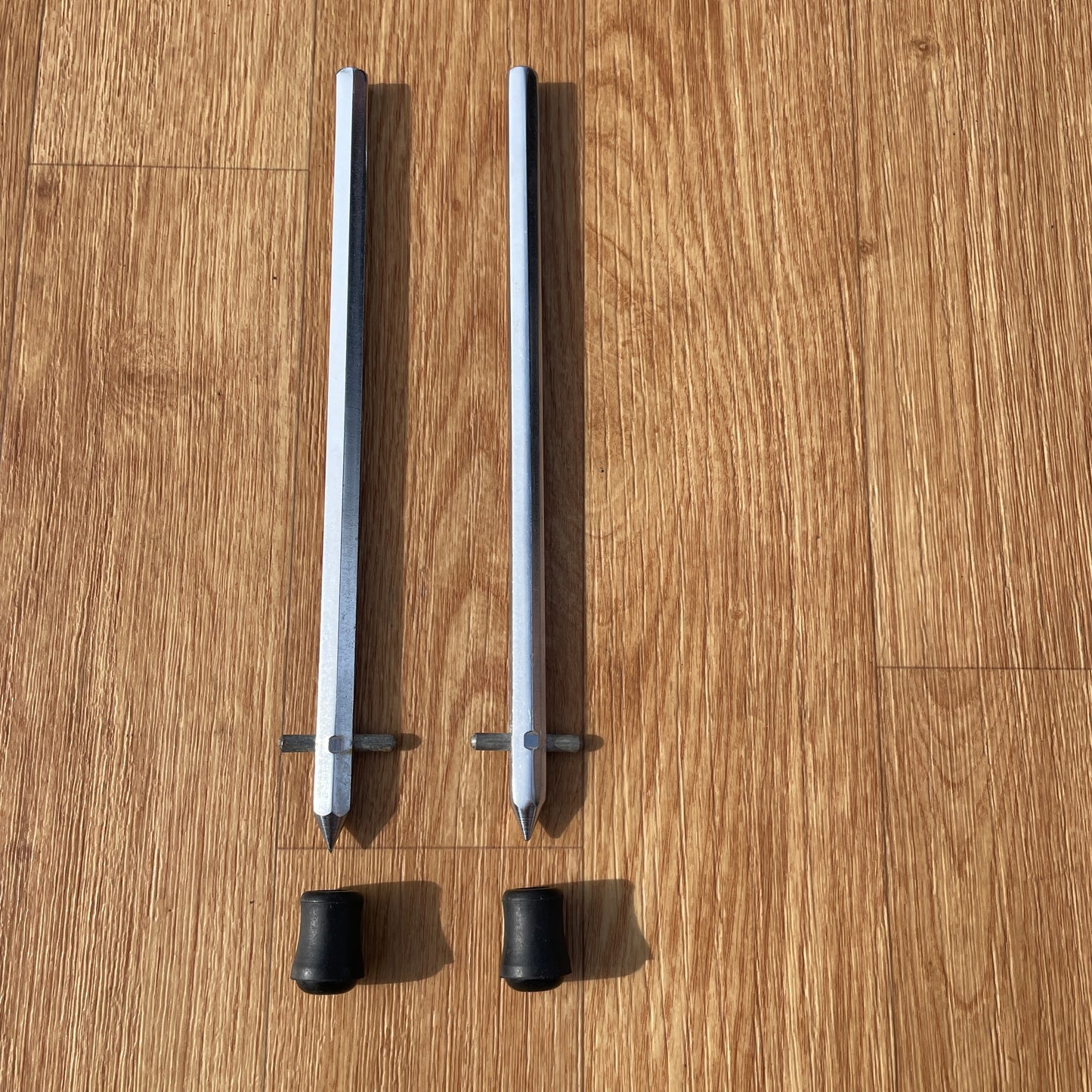 1960s Rogers 9" Internal Disappearing Spurs Bass Drum Legs