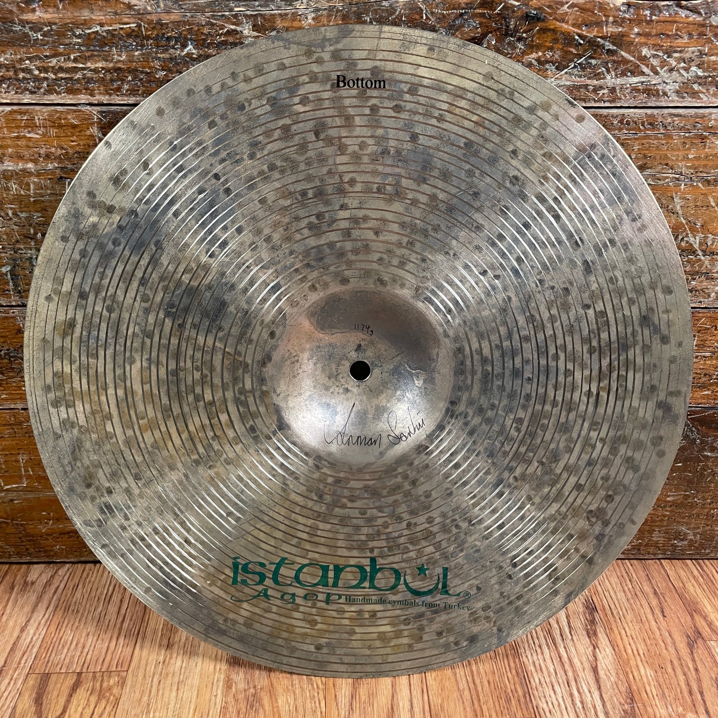 15" Istanbul Agop Signature Hi-Hat Cymbal Pair 996g/1174g *Video Demo*