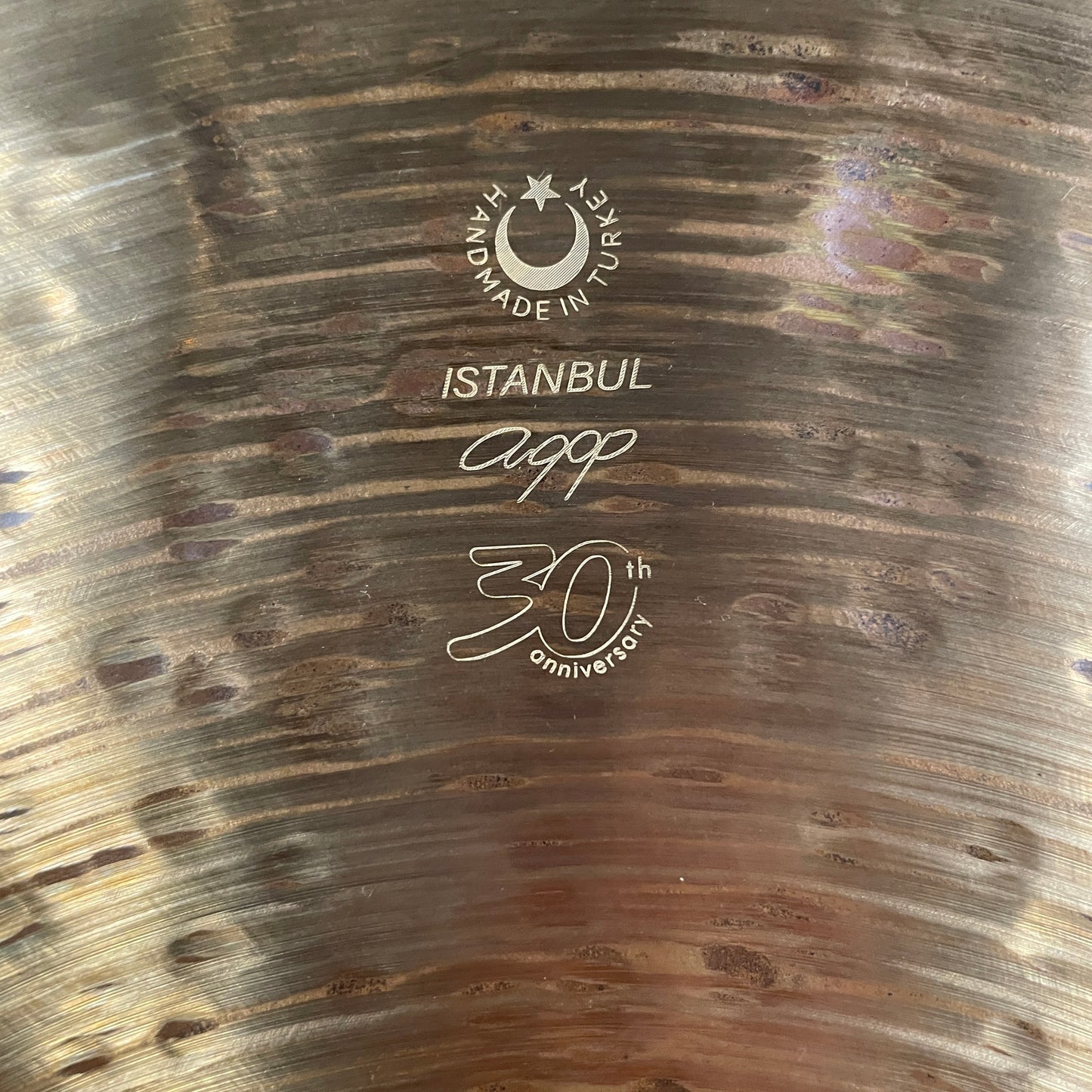 15" Istanbul Agop 30th Anniversary Hi-Hat Cymbal Pair 920g/1148g *Video Demo*
