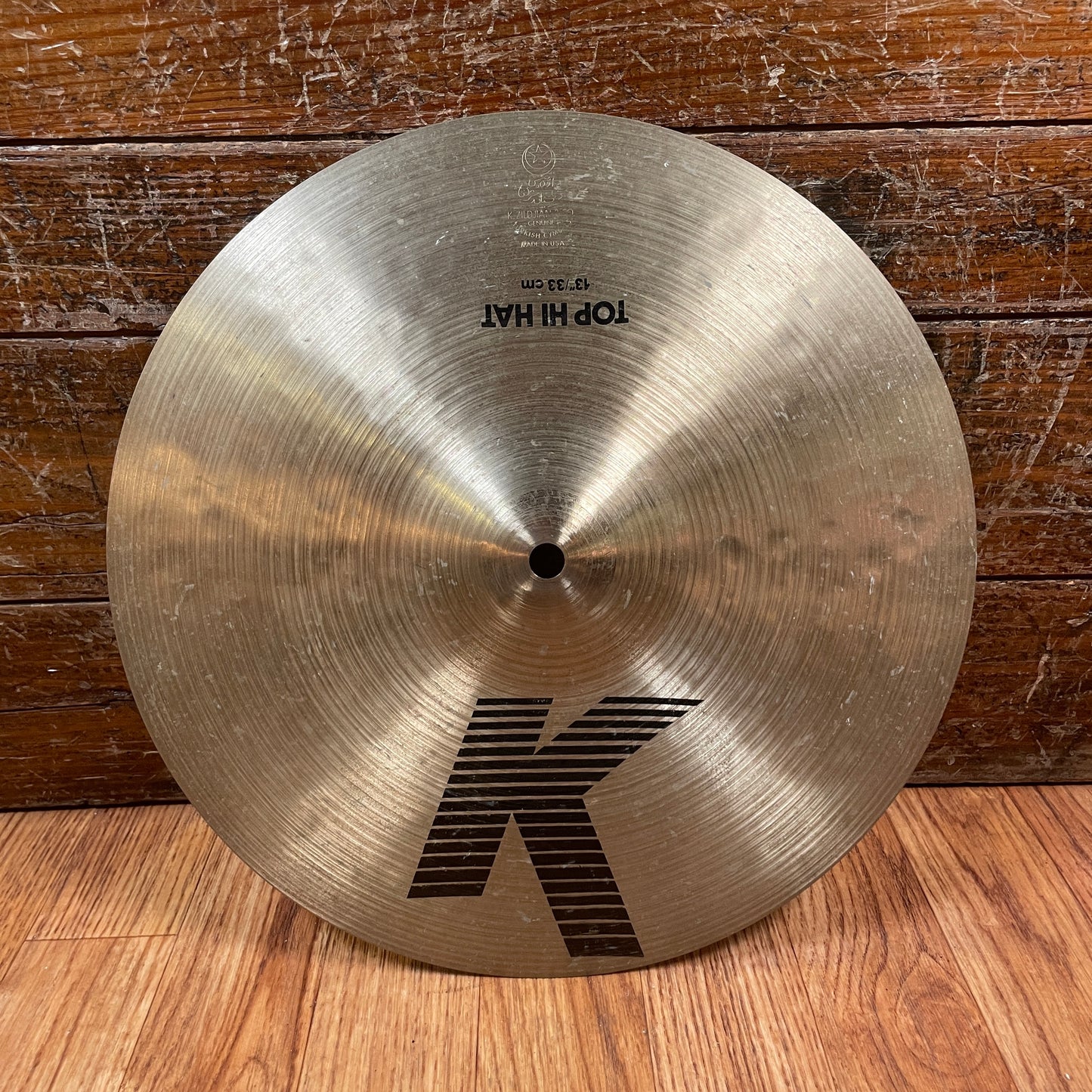 13" Zildjian K 1980s Hi-Hat Cymbal Pair 812g/1014g IAK *Video Demo*
