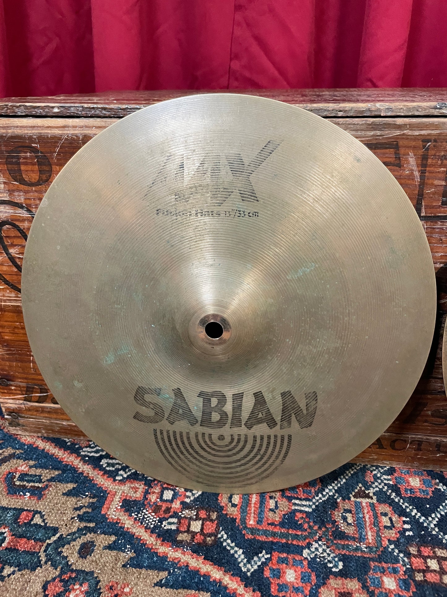 13" Sabian AAX Fusion Hi-Hat Cymbal Pair 944g/1474g *Video Demo*