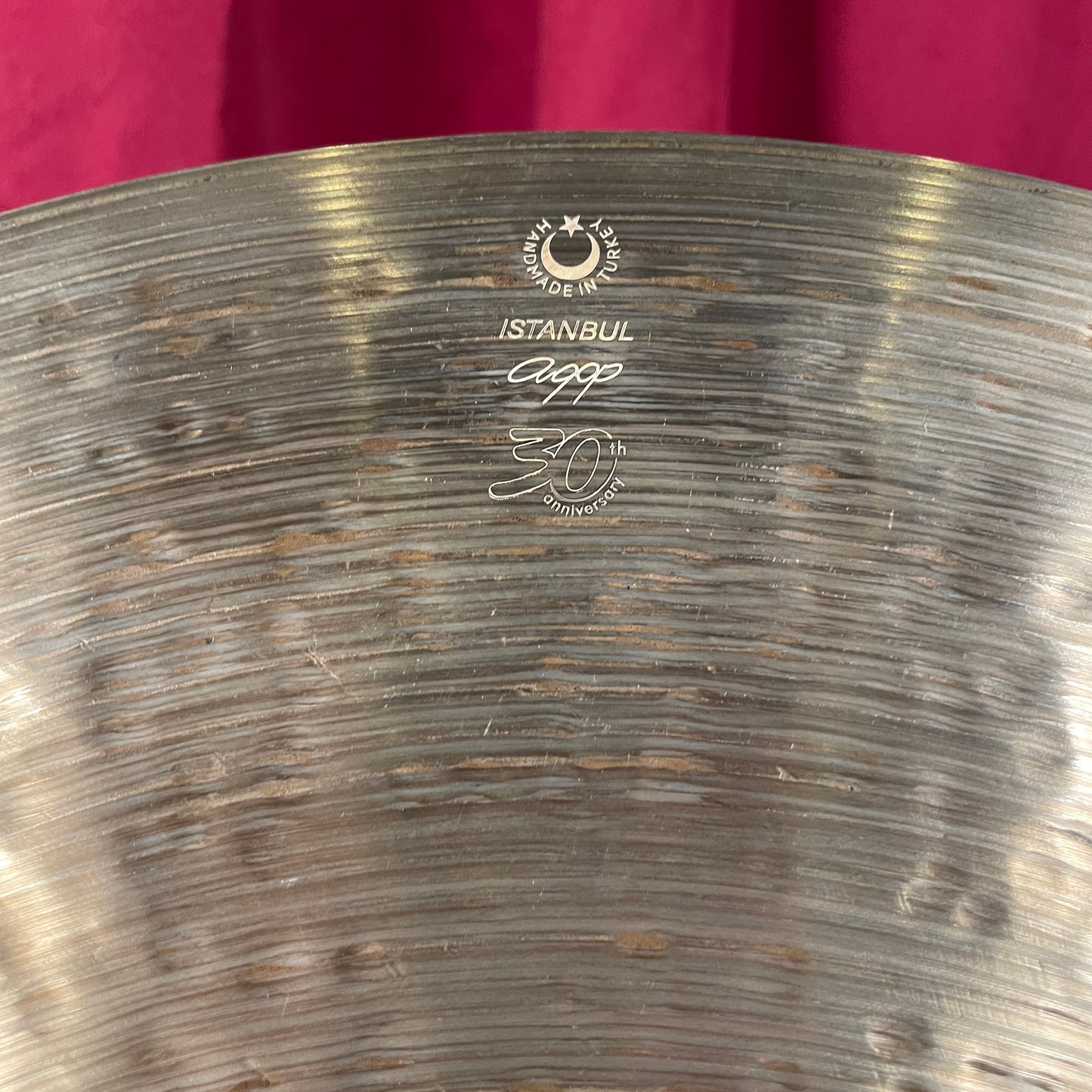 22" Istanbul Agop 30th Anniversary Ride Cymbal 2336g *Video Demo*