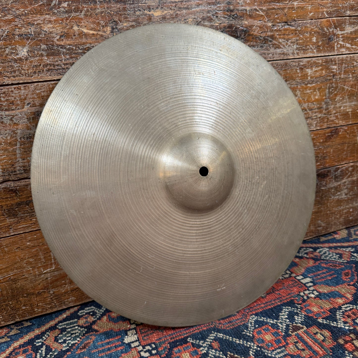 16" Pasha 1960s Crash Cymbal 1180g Pre-UFIP Made in Italy *Video Demo*