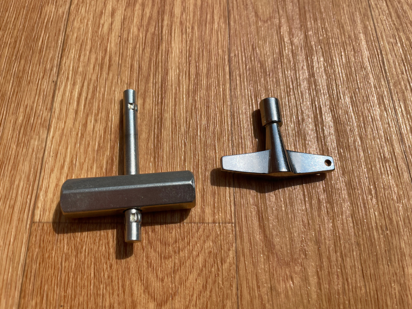 Vintage Ludwig Drum Tuning Key and Rail Consolette Hex Wrench Set
