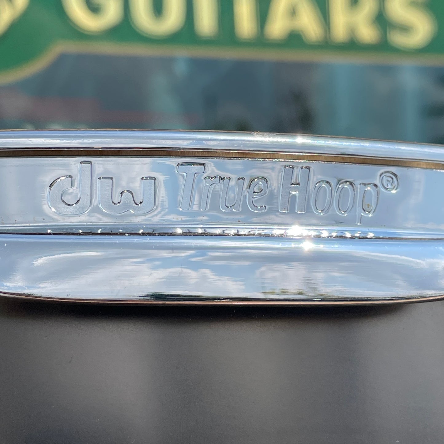 DW Collector's Series 6.5x14 Satin Black Over Brass Snare Drum w/ Box DRVD6514SVCBK