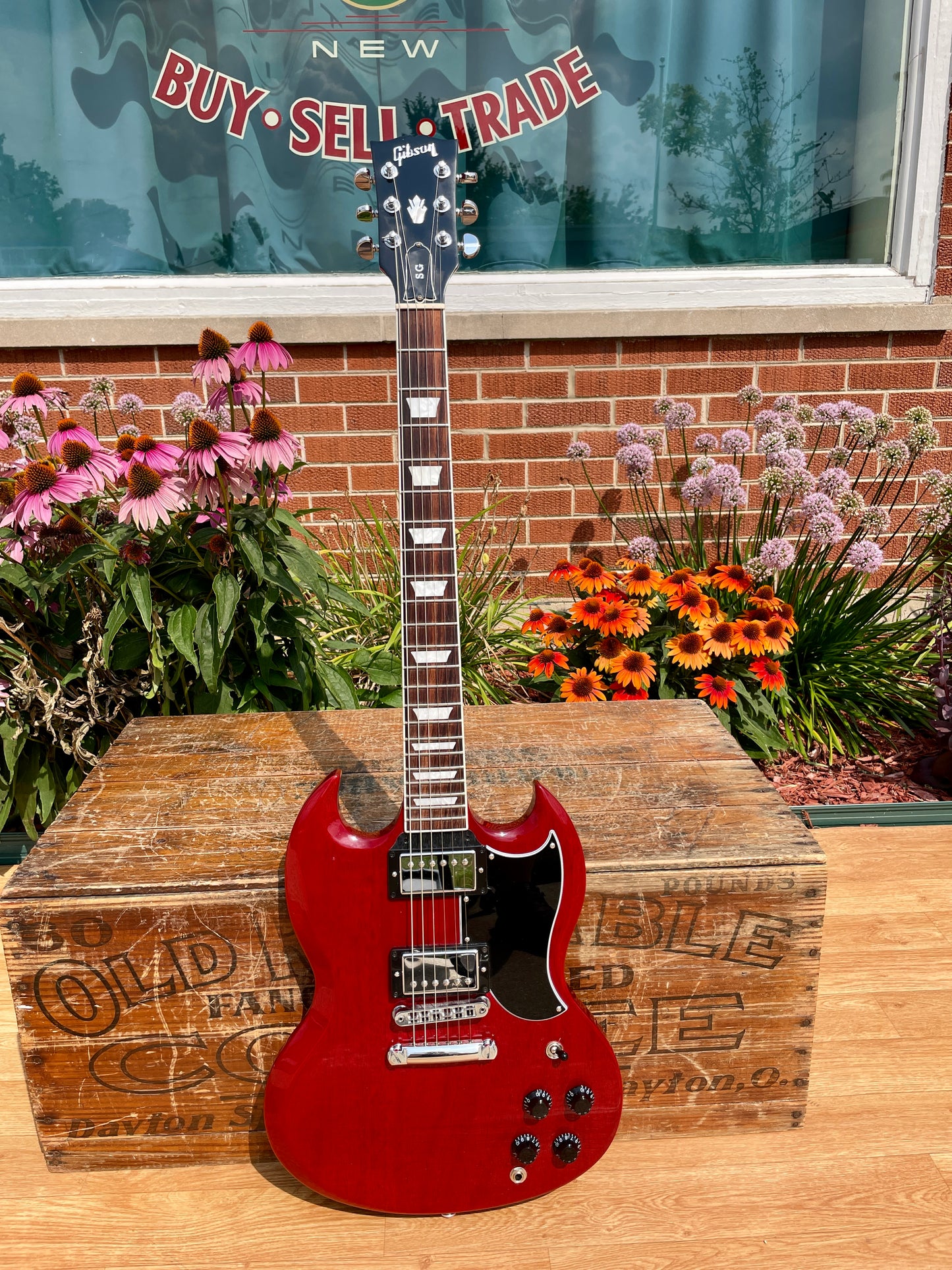 2017 Gibson SG Standard T Heritage Cherry Red w/ OHSC SGS17HCCH1