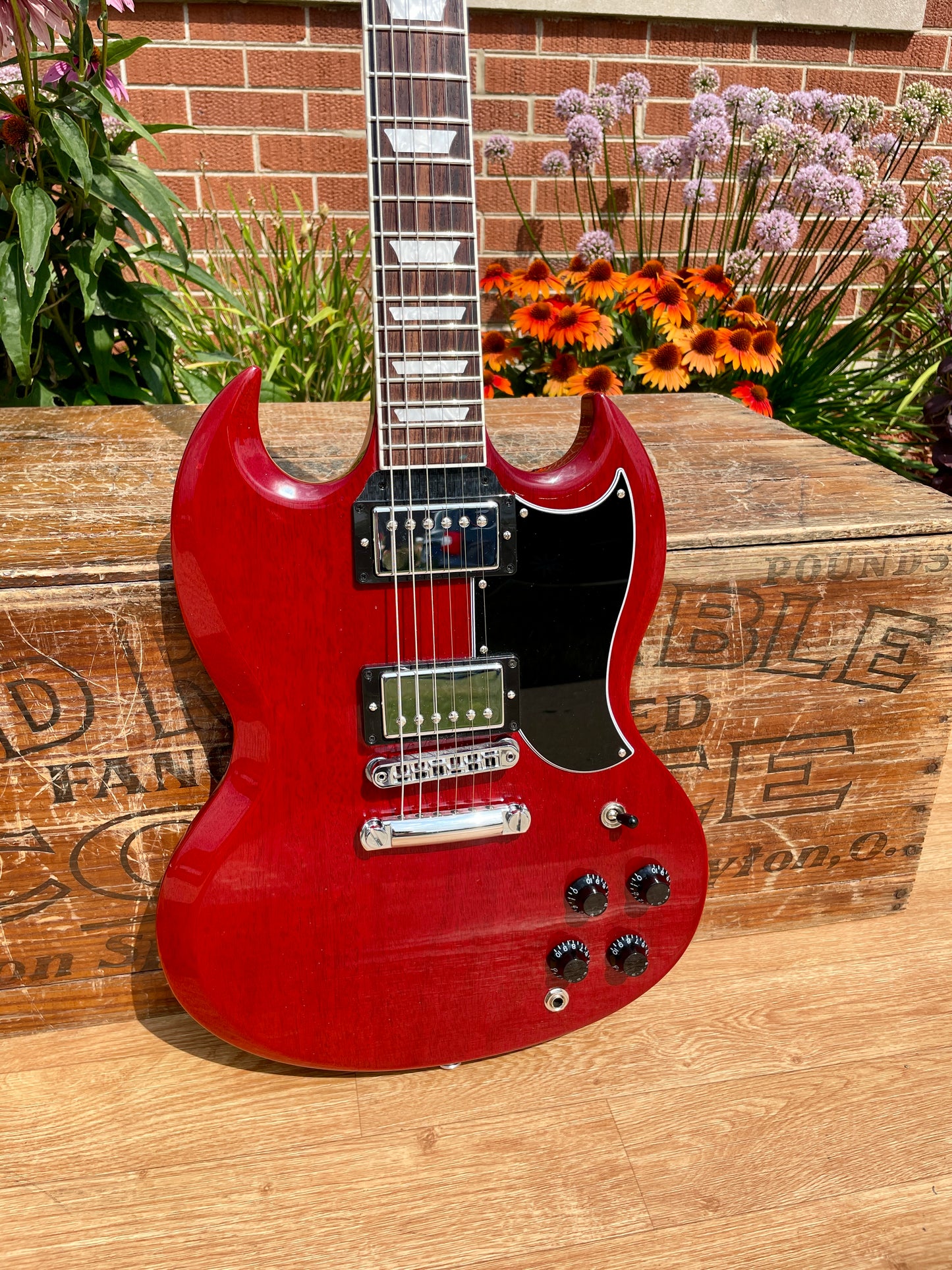 2017 Gibson SG Standard T Heritage Cherry Red w/ OHSC SGS17HCCH1
