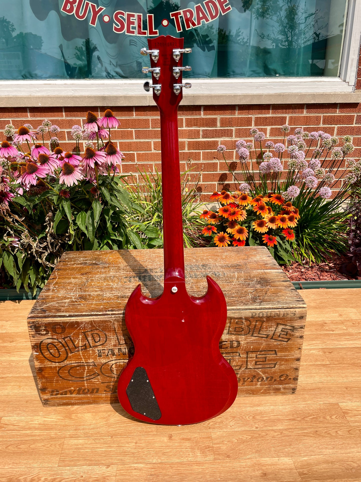 2017 Gibson SG Standard T Heritage Cherry Red w/ OHSC SGS17HCCH1