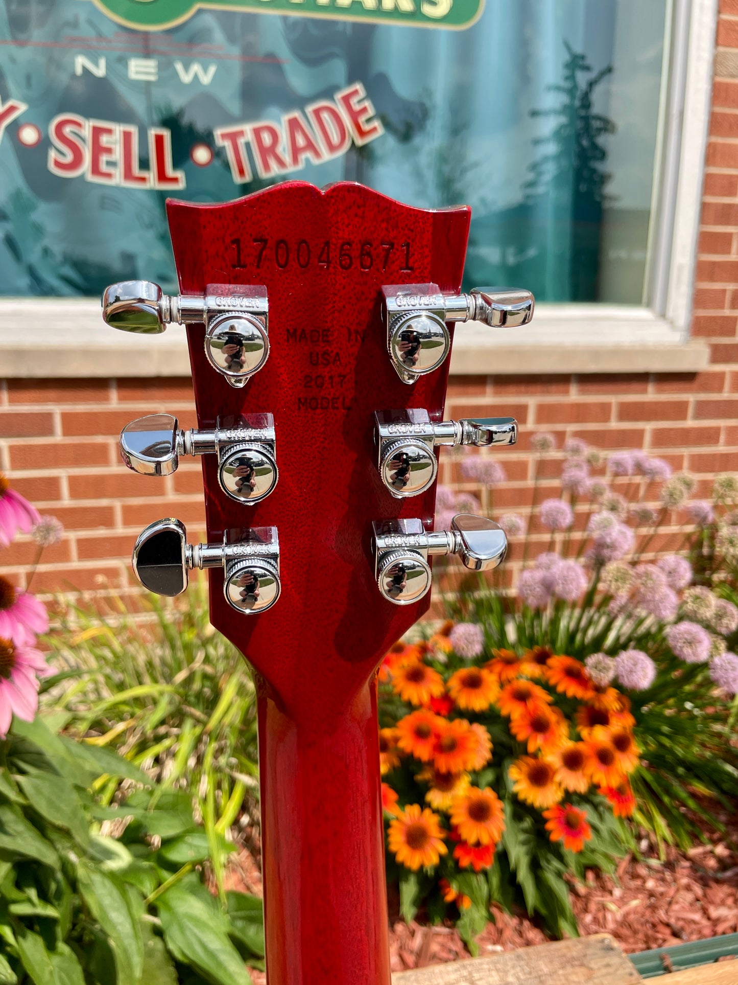 2017 Gibson SG Standard T Heritage Cherry Red w/ OHSC SGS17HCCH1
