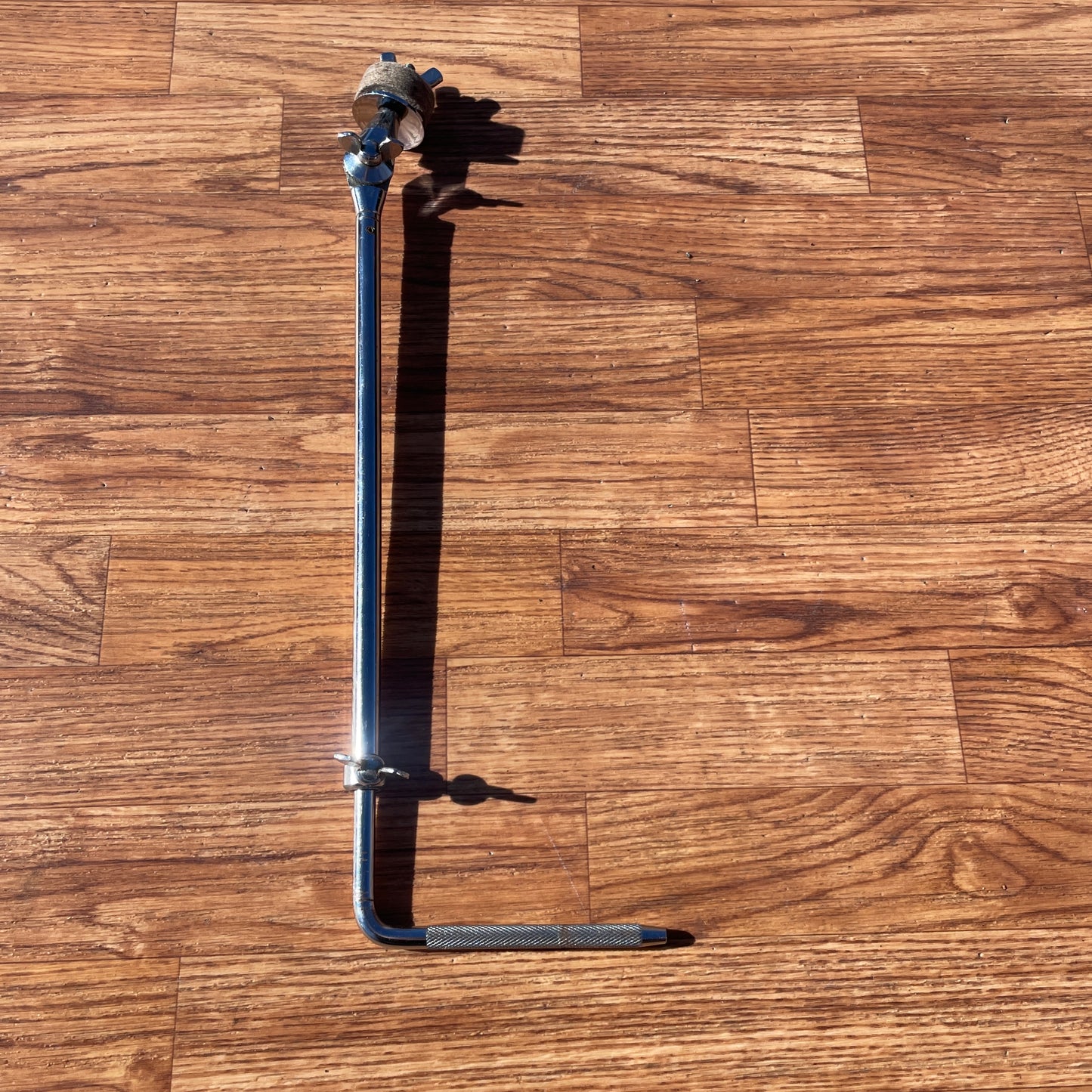 1960s Ludwig No. 1372C Telescoping L-Arm Cymbal Holder Chrome