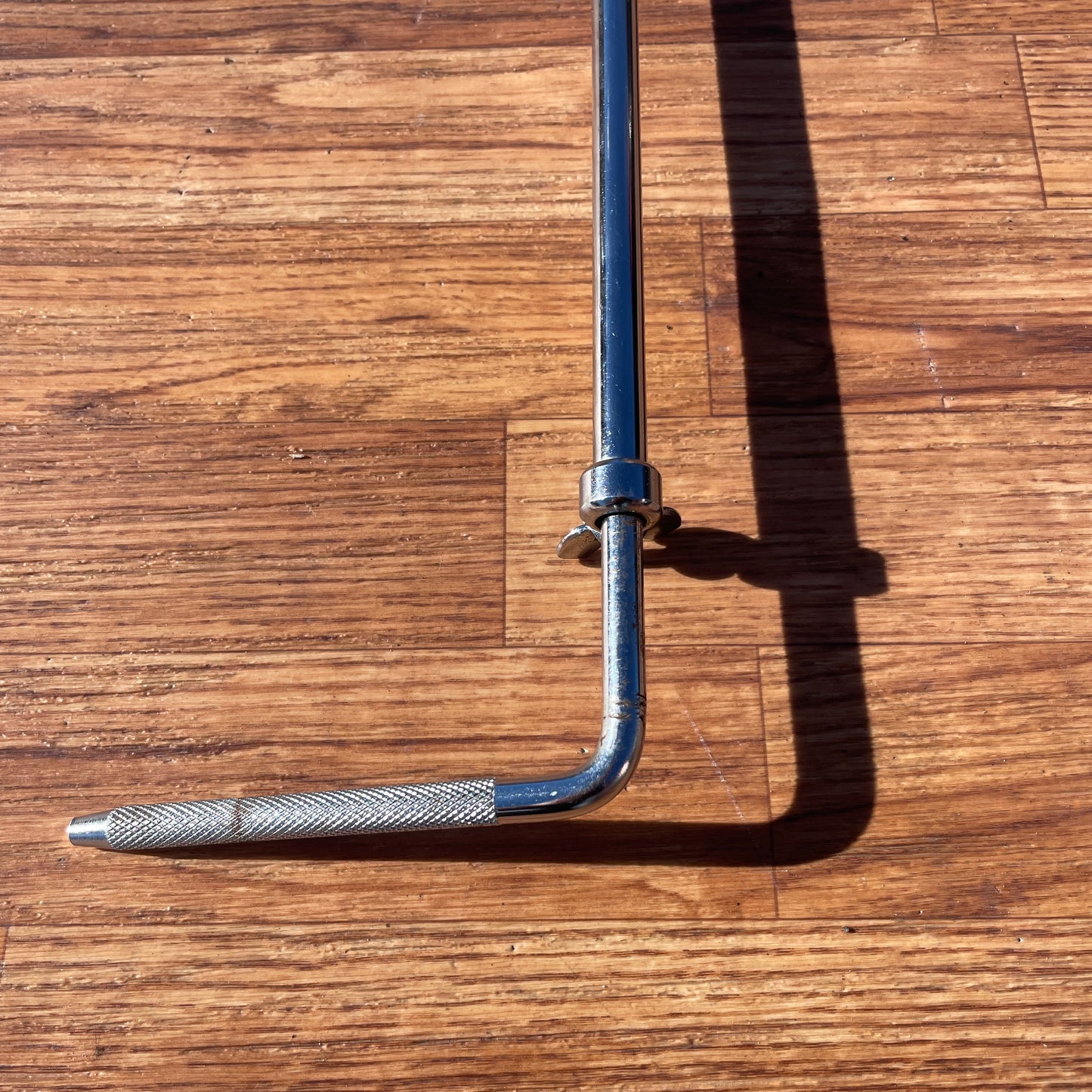 1960s Ludwig No. 1372C Telescoping L-Arm Cymbal Holder Chrome