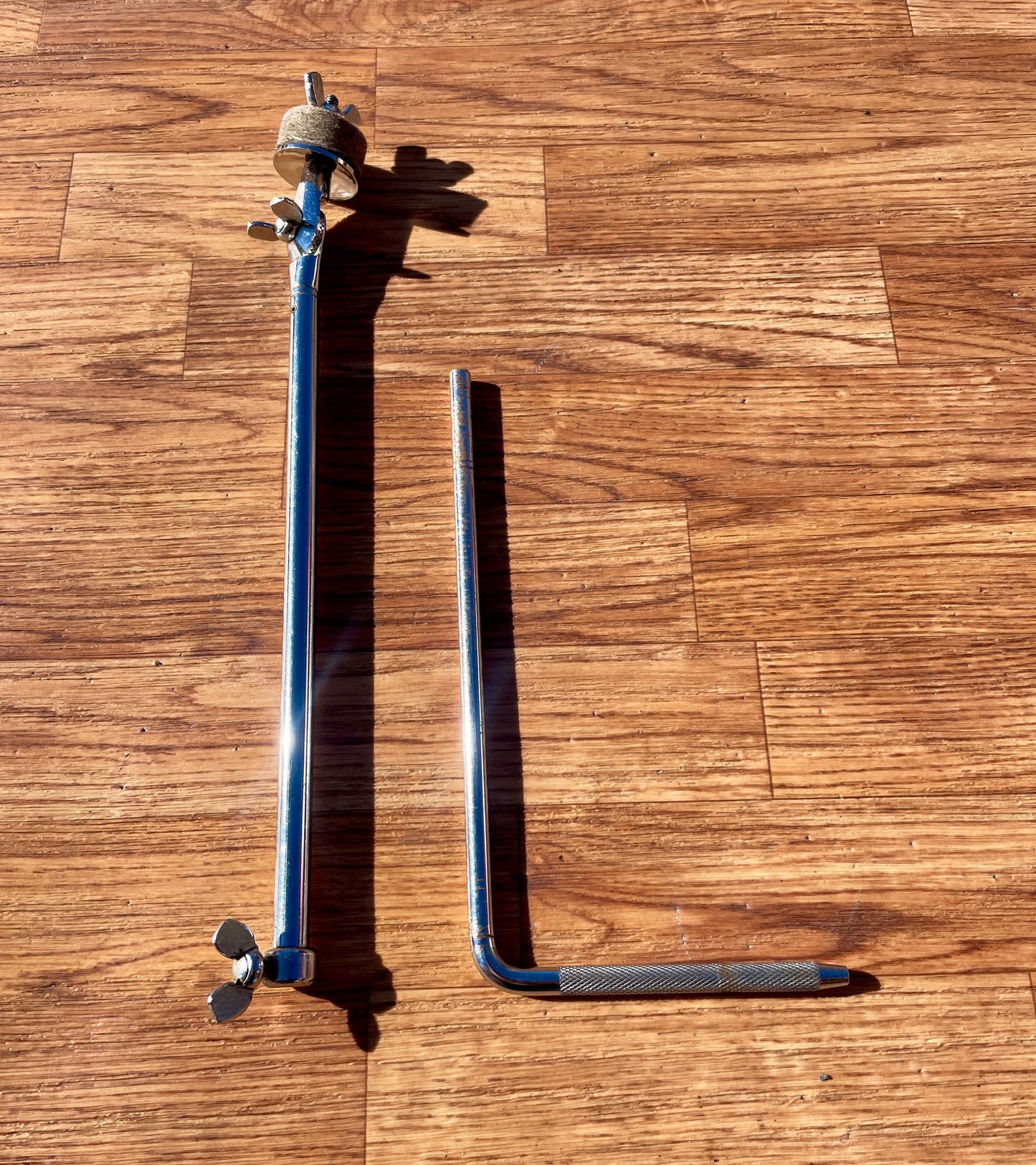 1960s Ludwig No. 1372C Telescoping L-Arm Cymbal Holder Chrome