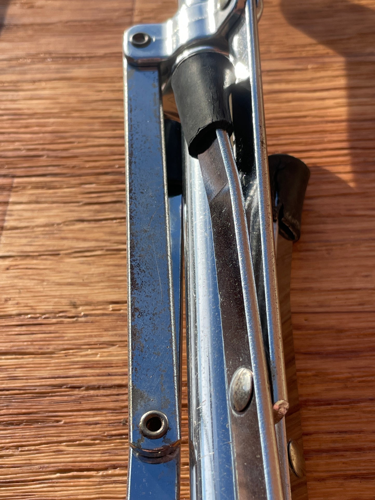 1960s Ludwig No. 1400 Straight Flat Base Cymbal Stand Pair (2 pcs)