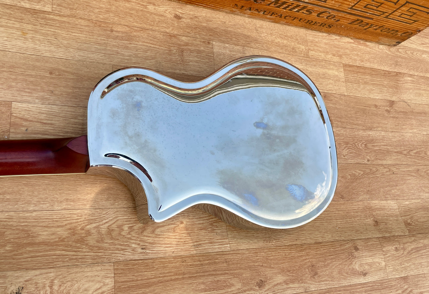 Republic Highway 61 Standard Resonator Guitar Polished Nickel 7100