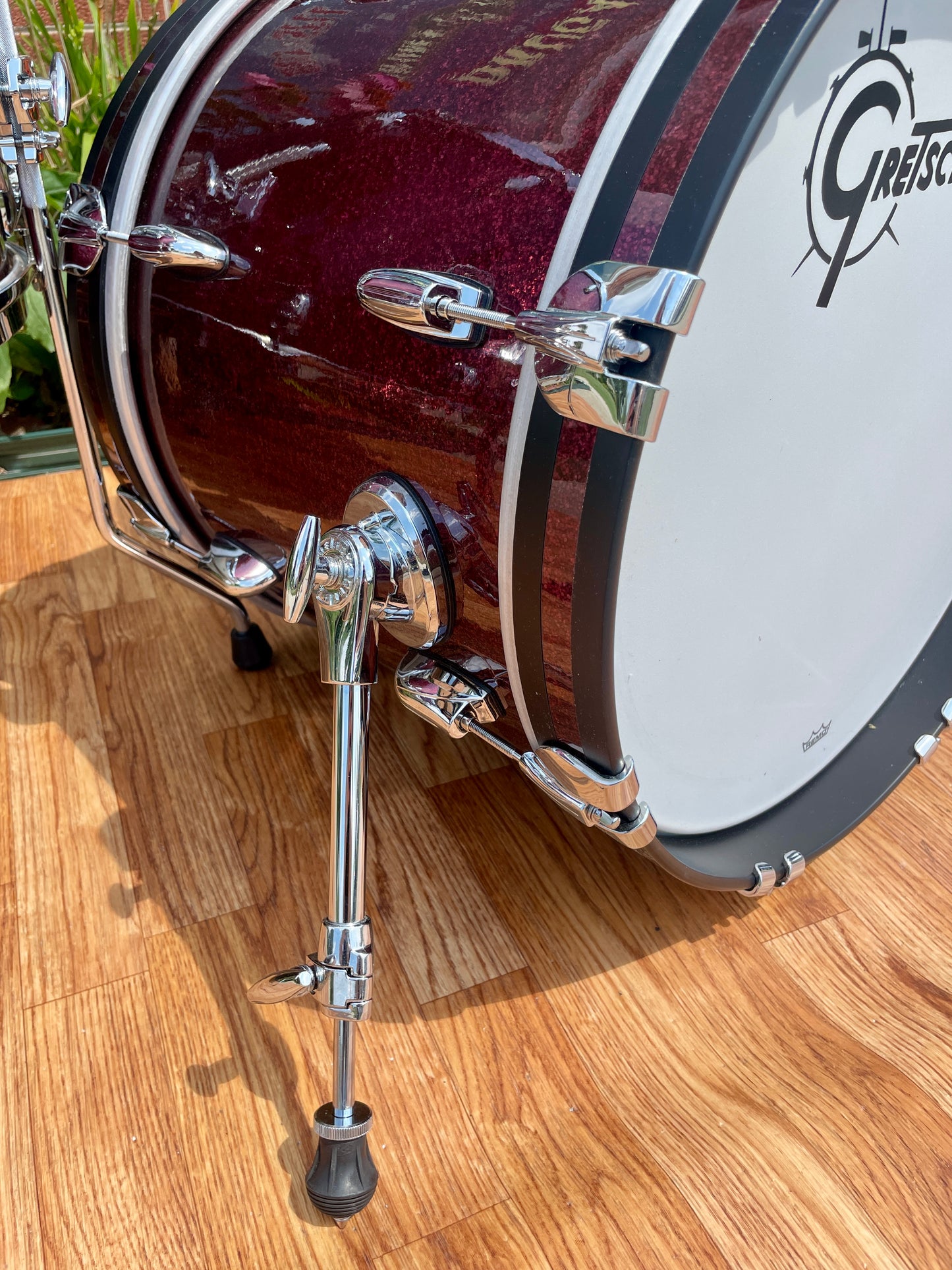Gretsch Brooklyn Bop Drum Set Burgundy Sparkle 18/12/14
