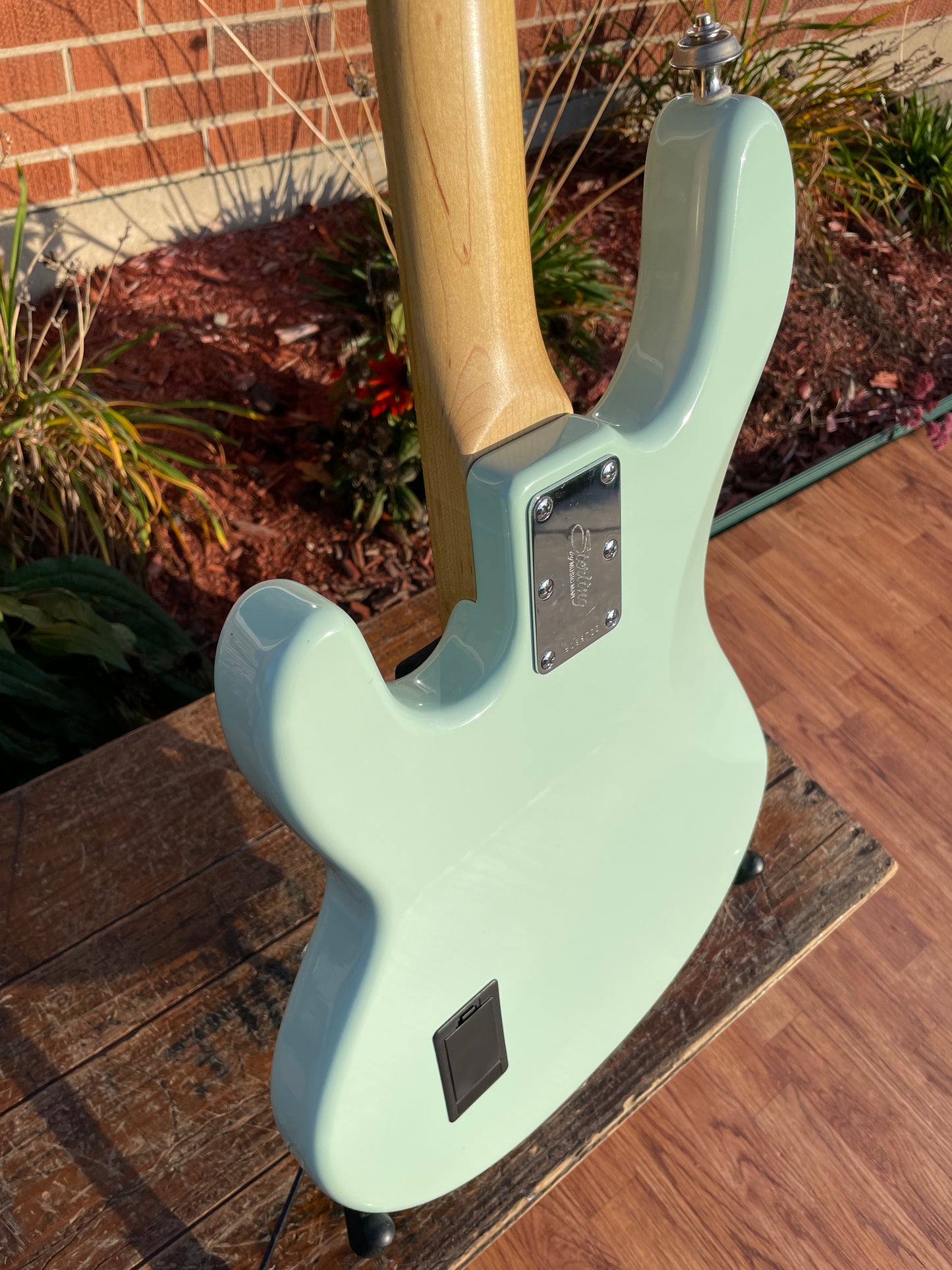 Sterling By Music Man StingRay RAY4 Bass Guitar Mint Green