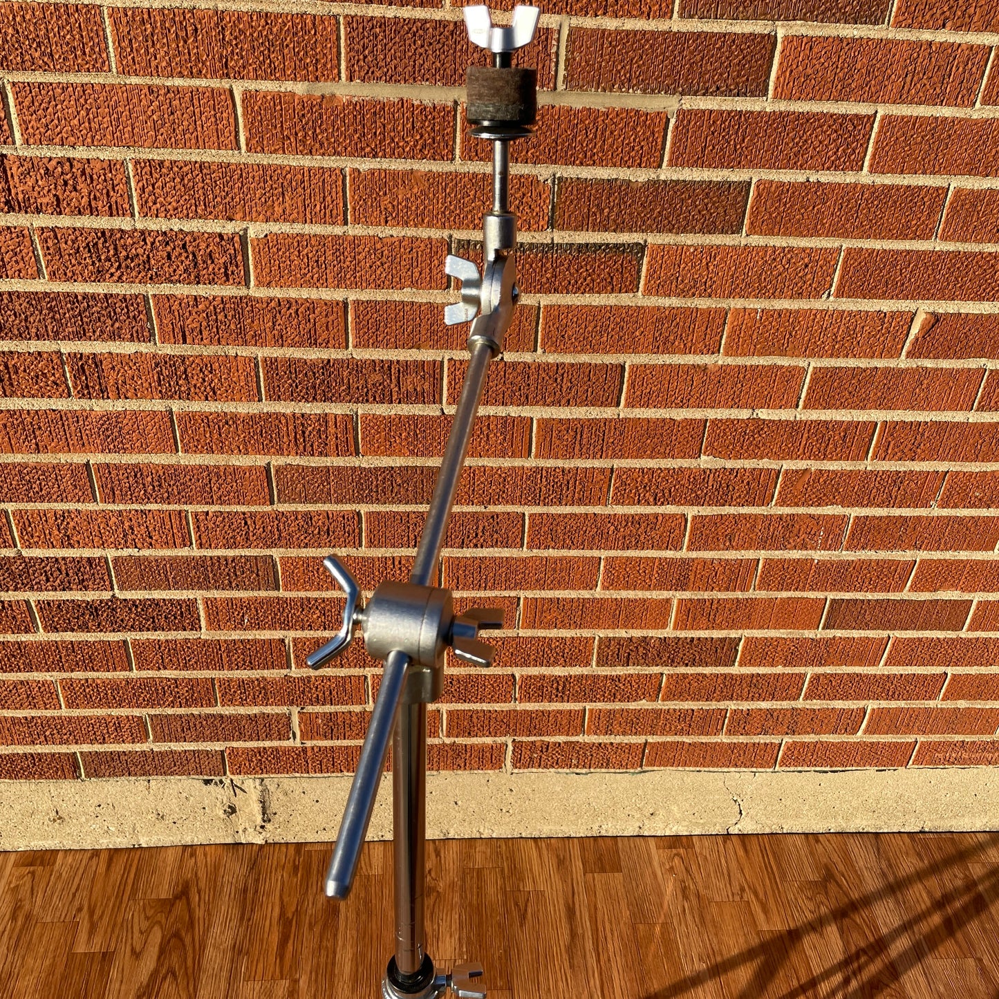 1970s Yamaha CS-702 Single Braced Boom Cymbal Stand Gold Label MIJ