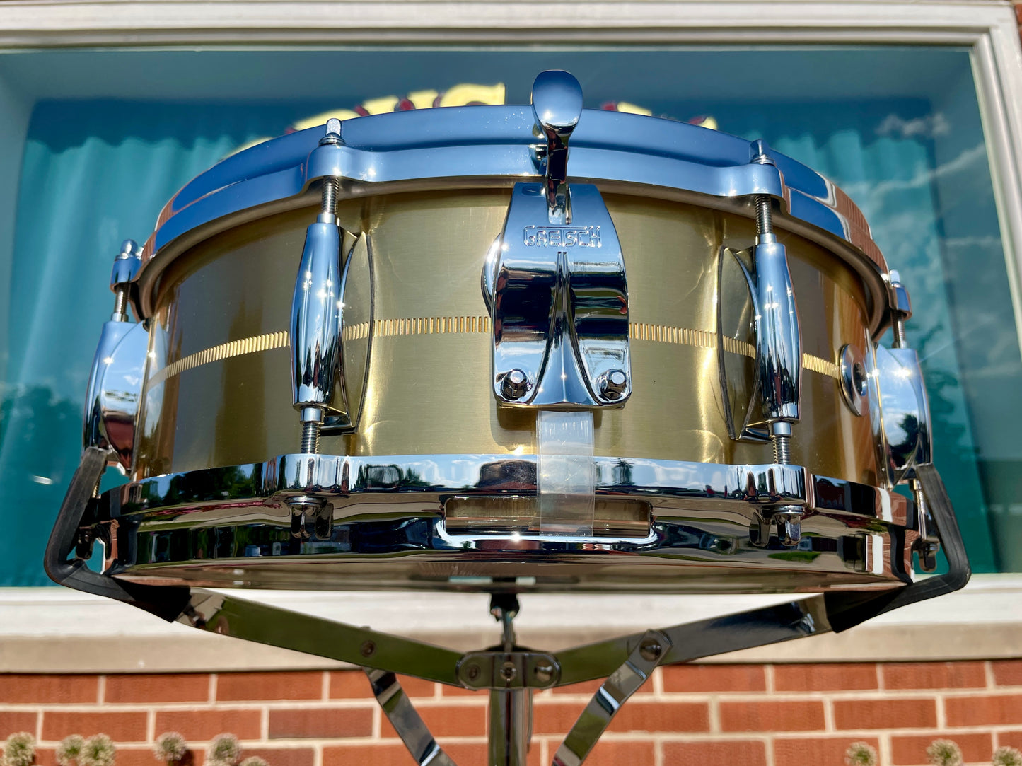 Gretsch USA Custom 5x14 G4160BB Bell Brass Snare Drum