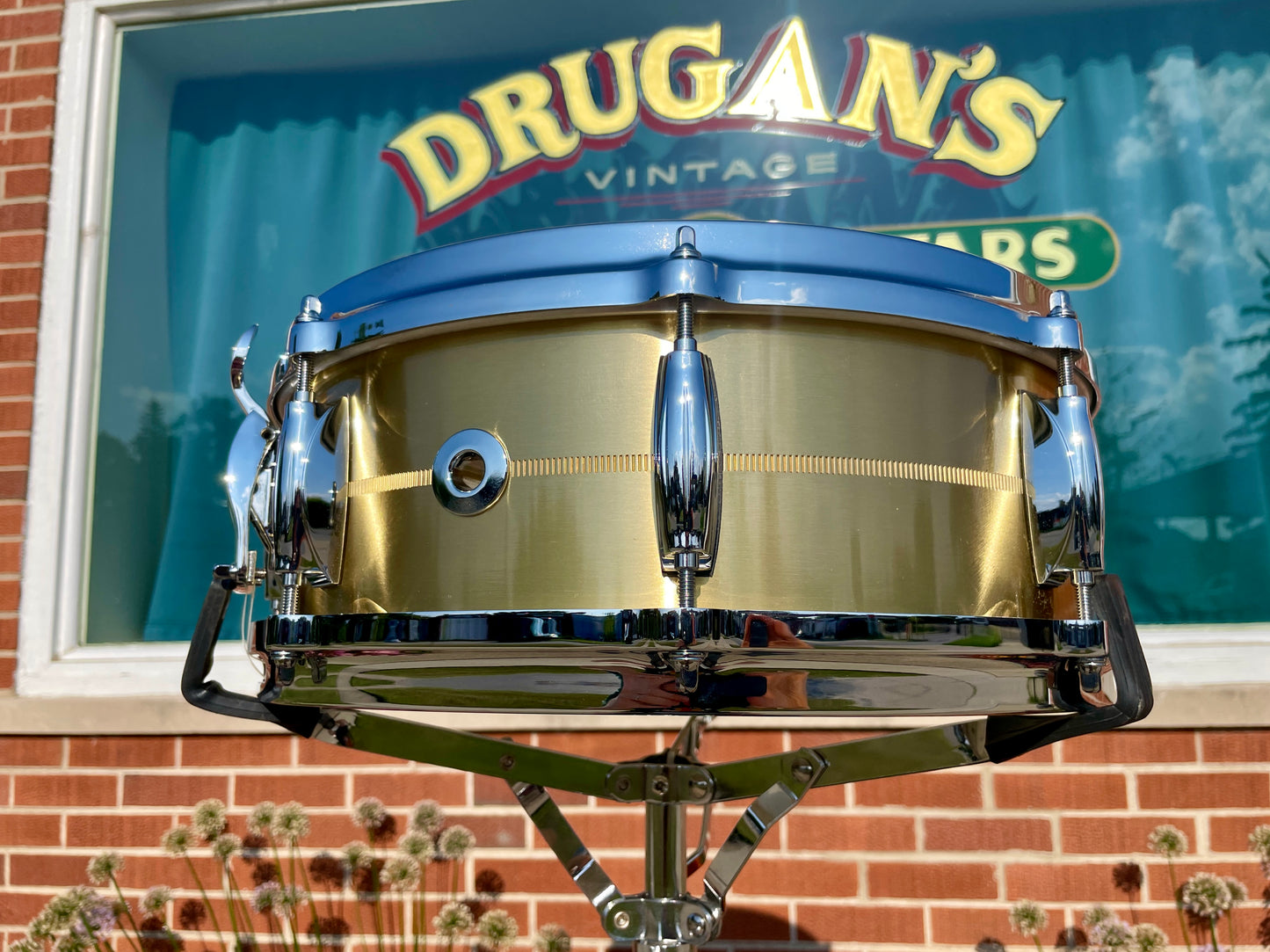 Gretsch USA Custom 5x14 G4160BB Bell Brass Snare Drum