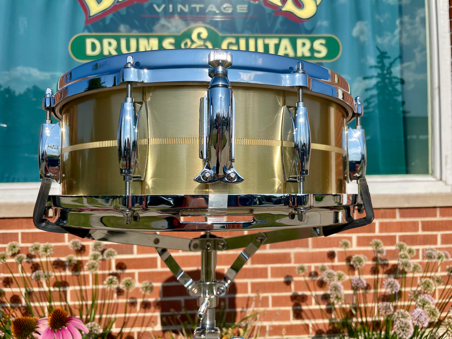 Gretsch USA Custom 5x14 G4160BB Bell Brass Snare Drum