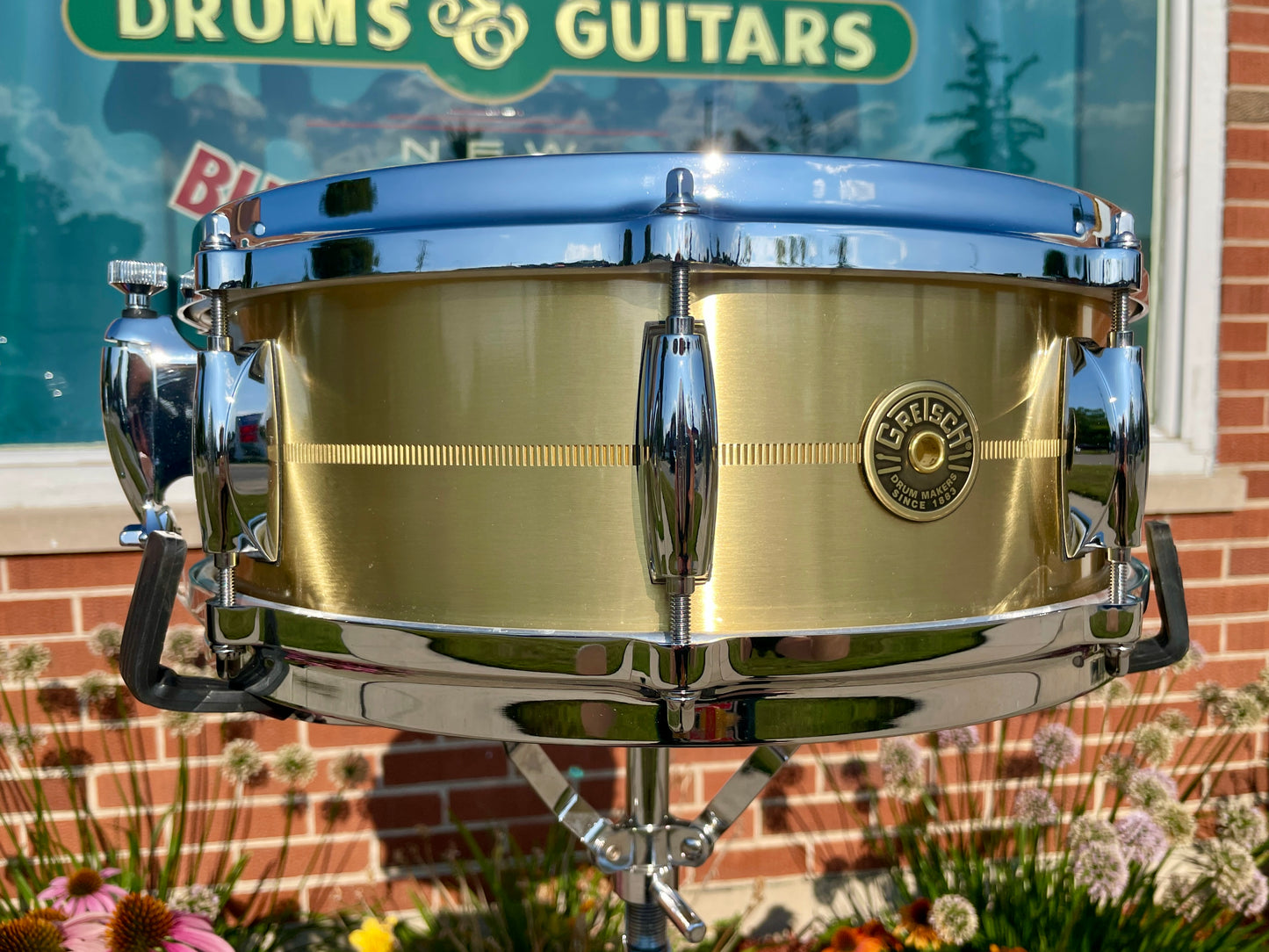 Gretsch USA Custom 5x14 G4160BB Bell Brass Snare Drum