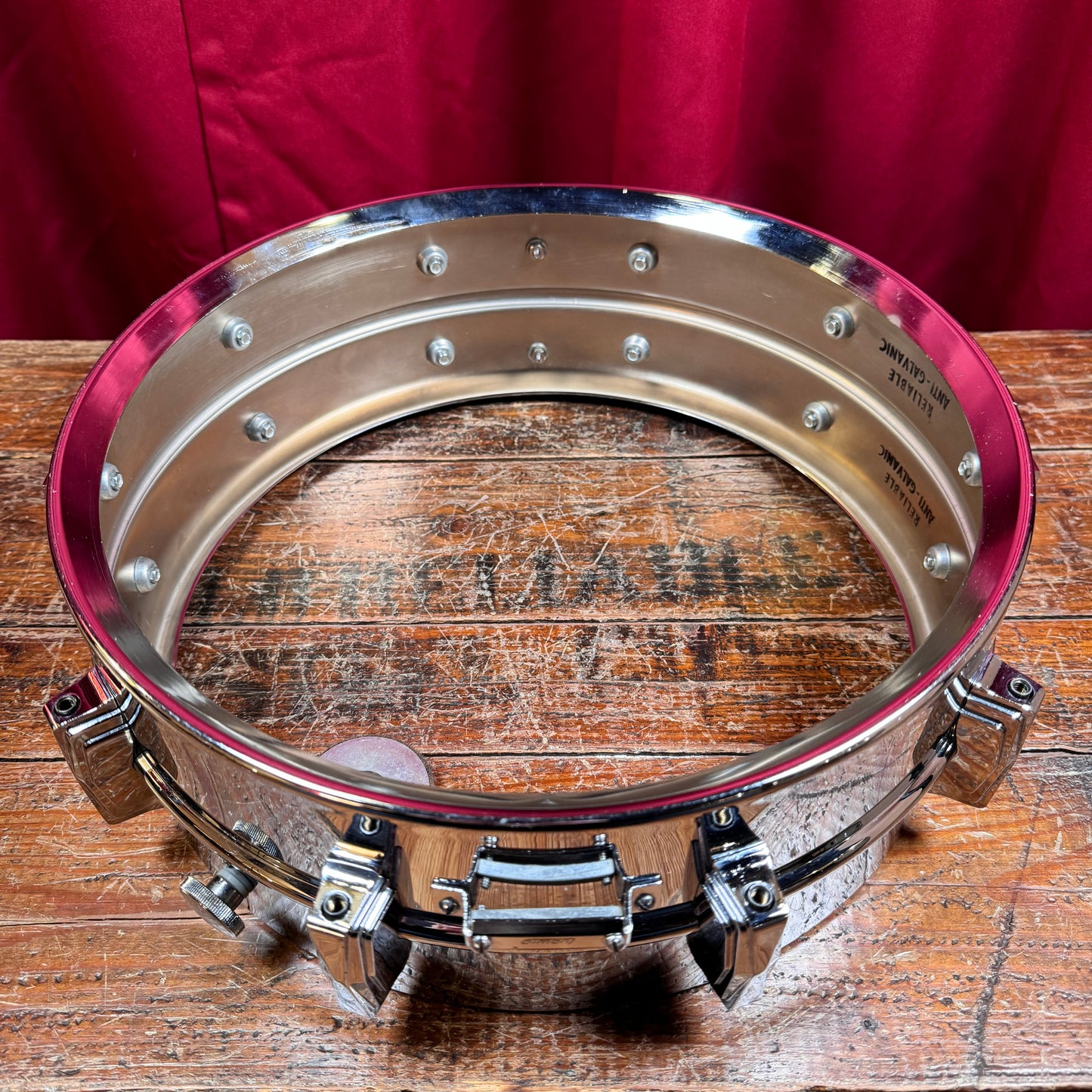 1970s Ludwig 5x14 LM400 Supraphonic Snare Drum
