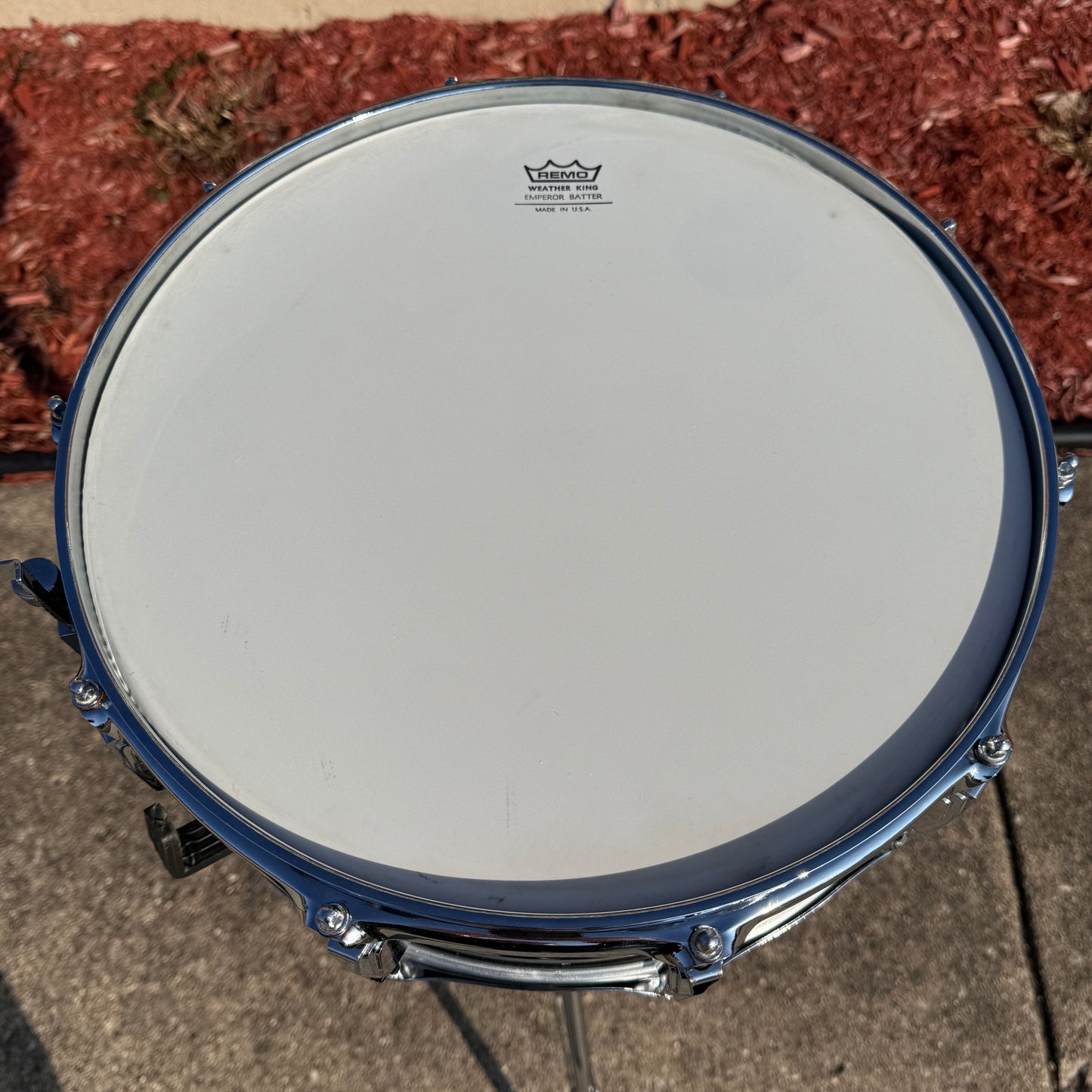 1970s Ludwig 5x14 LM400 Supraphonic Snare Drum