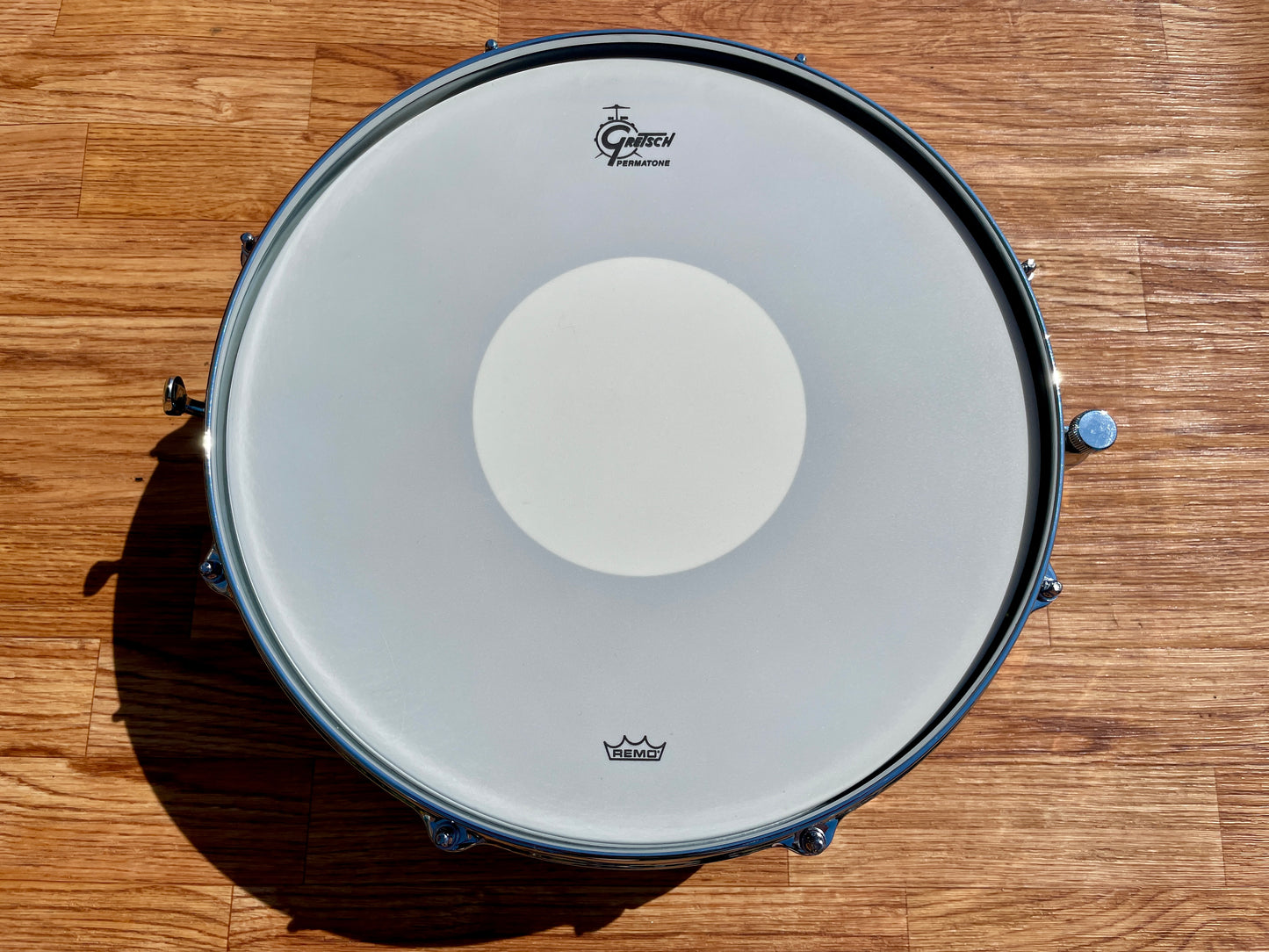 Gretsch USA Custom 5x14 G4160 Chrome Over Brass Snare Drum COB