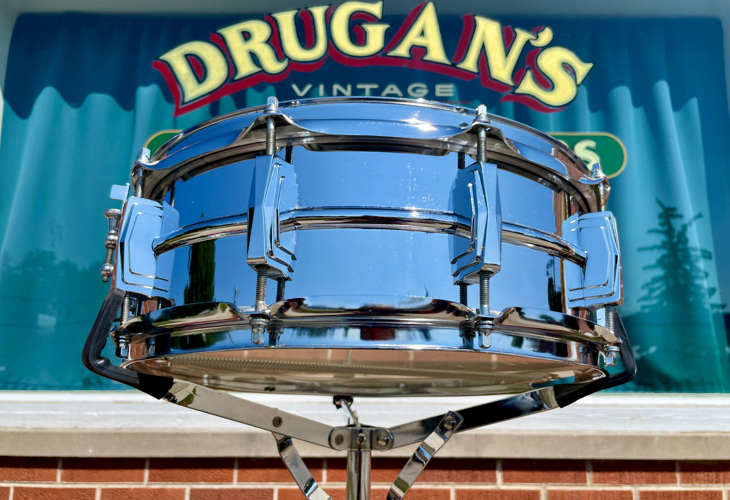1965 Ludwig 5x14 Supraphonic No. 400 Snare Drum Supra-Phonic