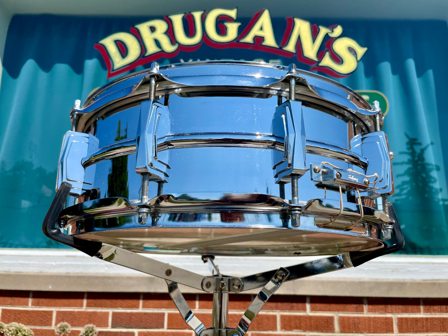 1965 Ludwig 5x14 Supraphonic No. 400 Snare Drum Supra-Phonic