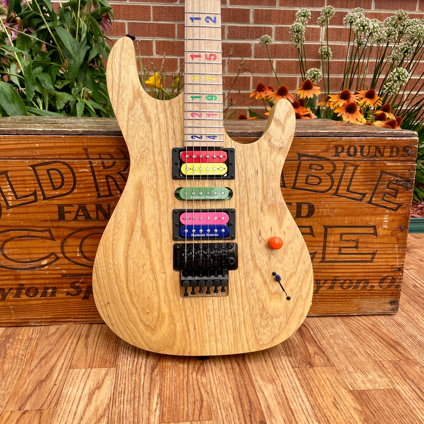 Carvin JB24 Jason Becker Signature Numbers Electric Guitar w/ OHSC Kiesel