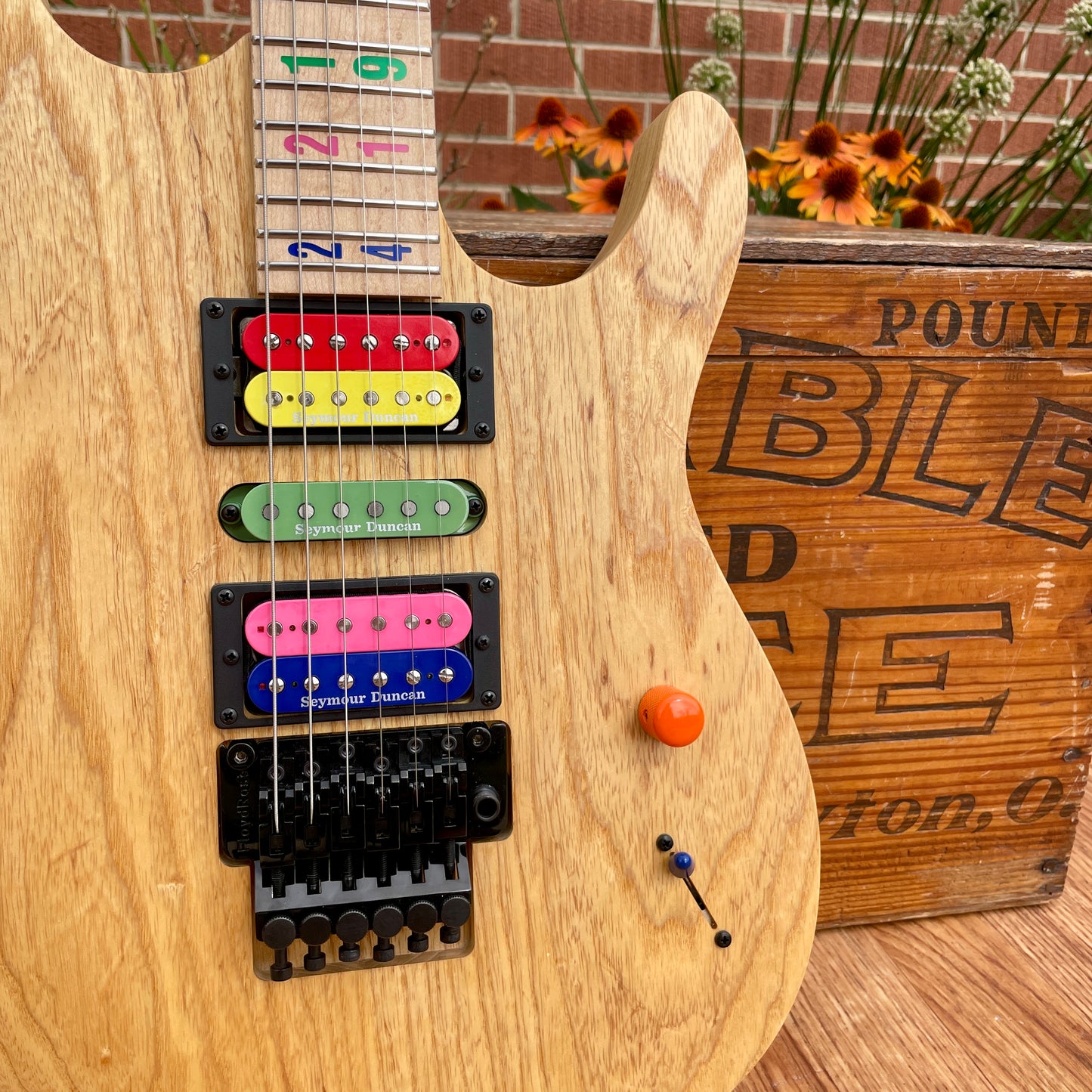 Carvin JB24 Jason Becker Signature Numbers Electric Guitar w/ OHSC Kiesel
