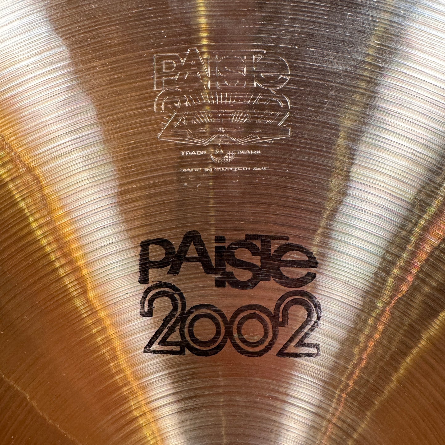16” Paiste 1980 Black Label 2002 Medium Crash Cymbal 1104g *Video Demo*