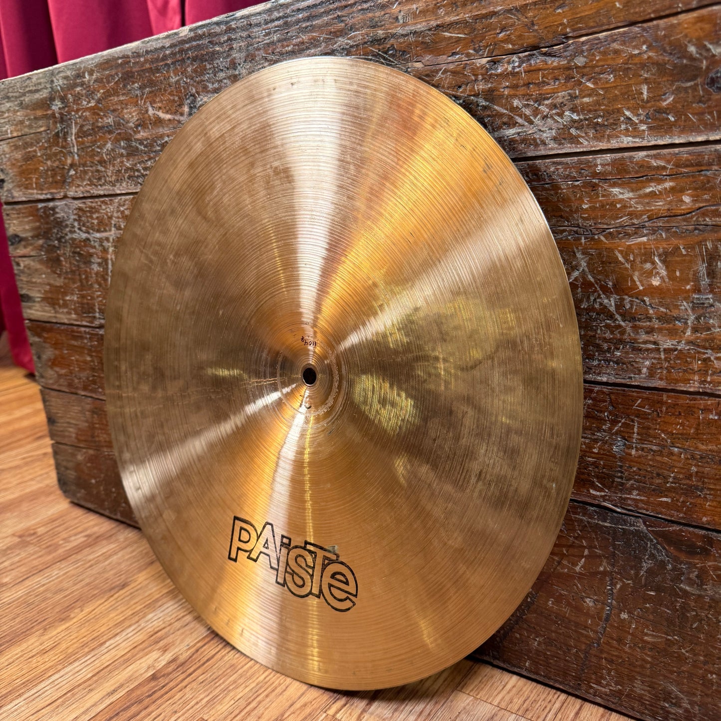16” Paiste 1980 Black Label 2002 Medium Crash Cymbal 1104g *Video Demo*