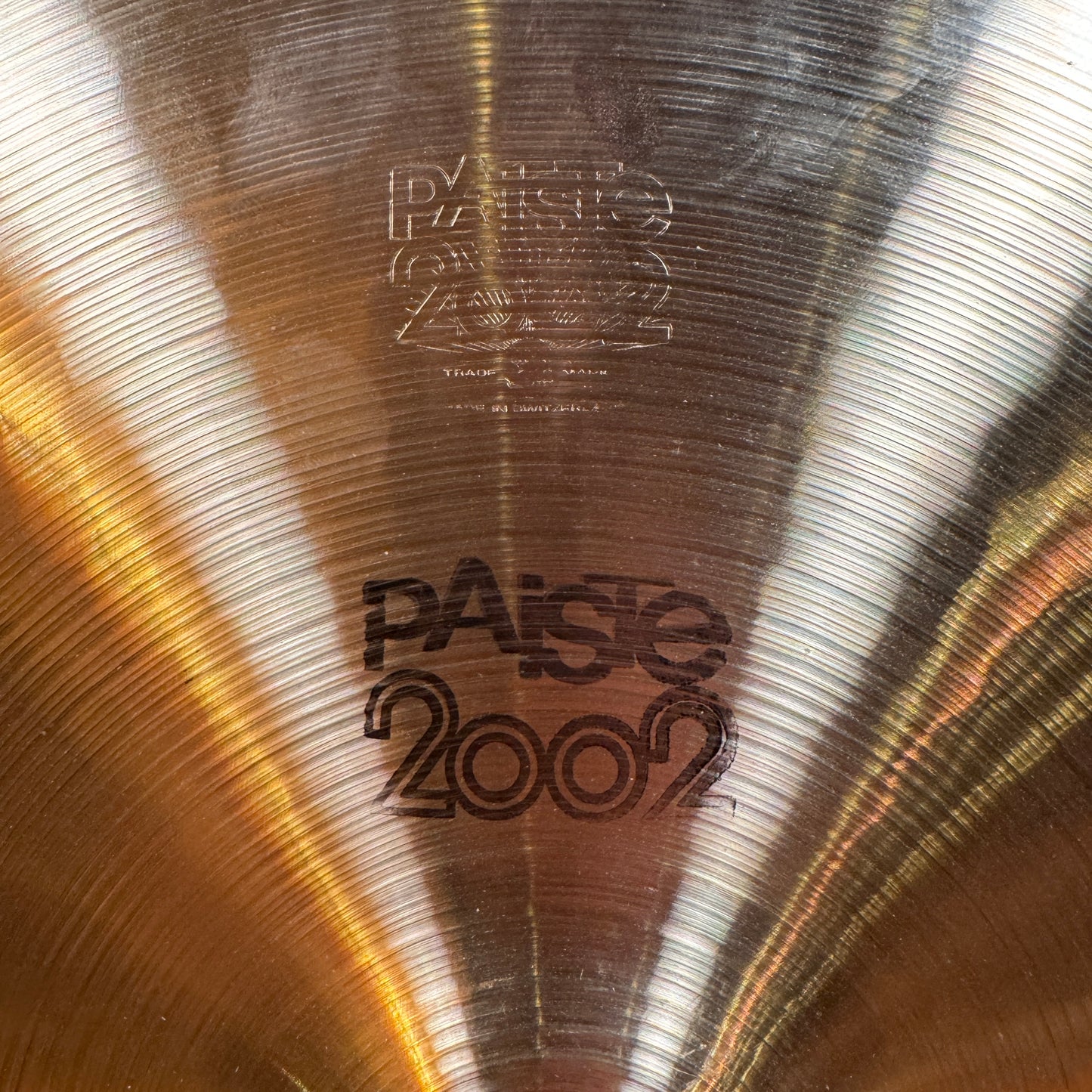 16” Paiste 1980 Black Label 2002 Crash Cymbal 1042g *Video Demo*