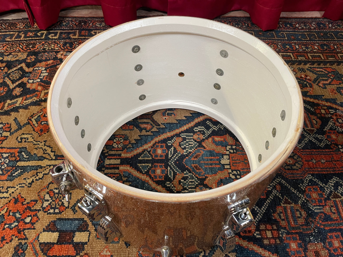 1966 Ludwig Super Classic Drum Set Champagne Sparkle 22/13/16