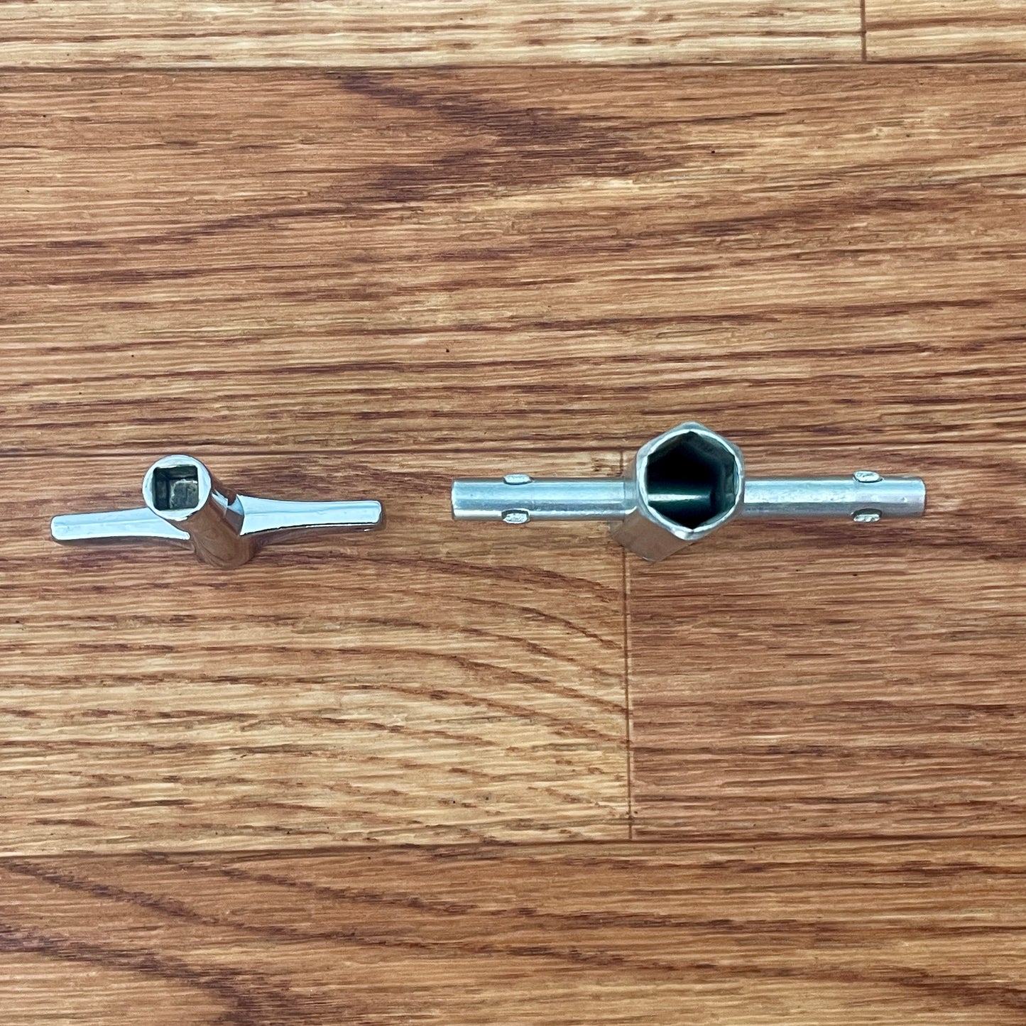 Vintage Ludwig Drum Tuning Key and Rail Consolette Hex Wrench Set