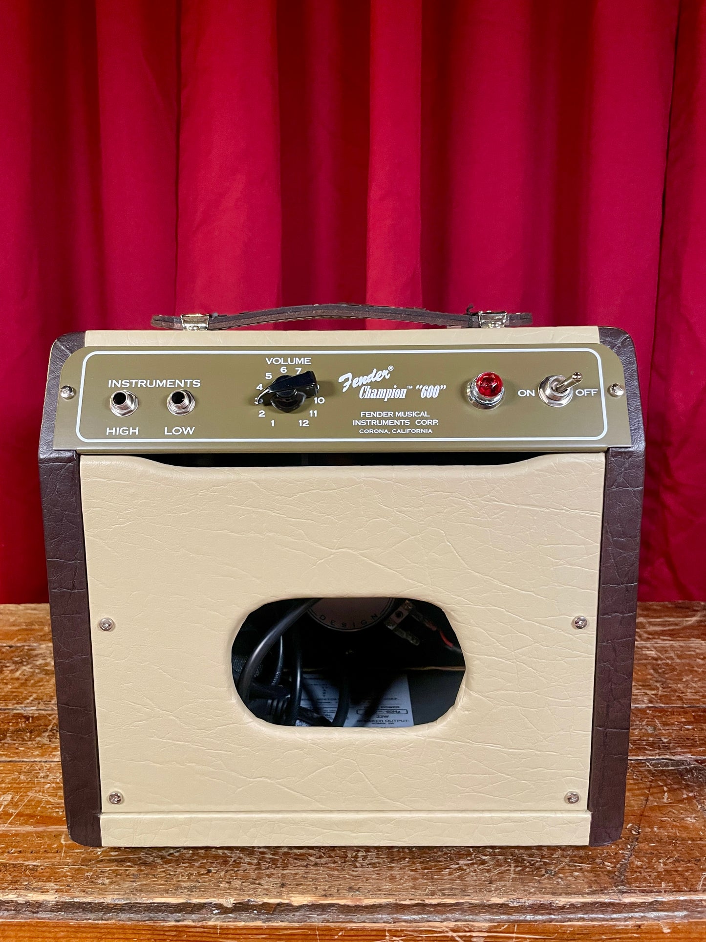 Fender Champion 600 5-Watt 1x6 Guitar Combo Amplifier