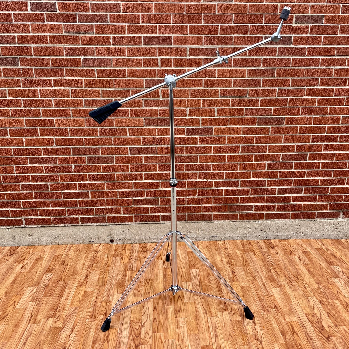 1990s Yamaha CS-955 Heavy Weight Boom Cymbal Stand w/ Counterweight Red Label MIJ 1 of 2